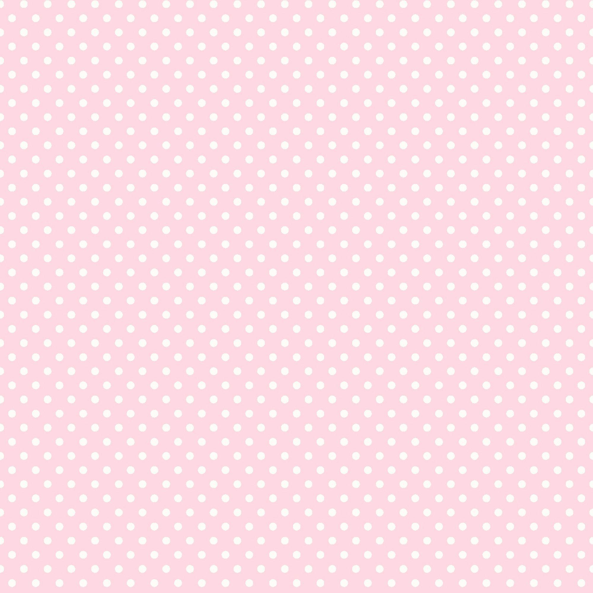 Holden Décor Pink White Polka Dots Wallpaper. Departments. DIY