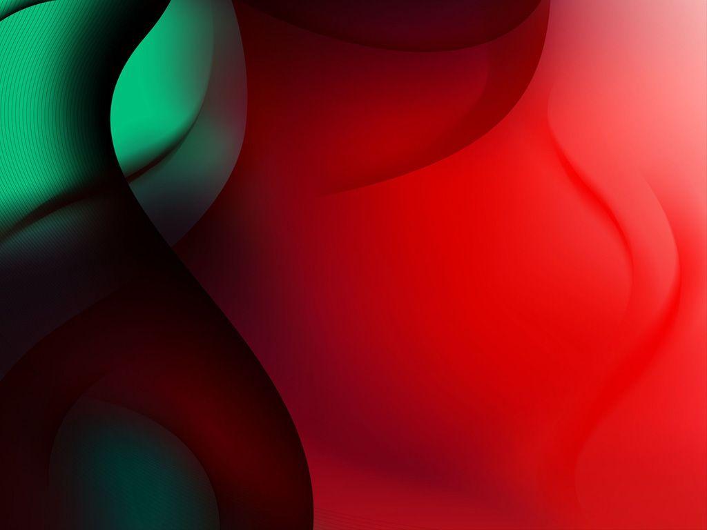 Free Red Green Digital Art Background For PowerPoint PPT
