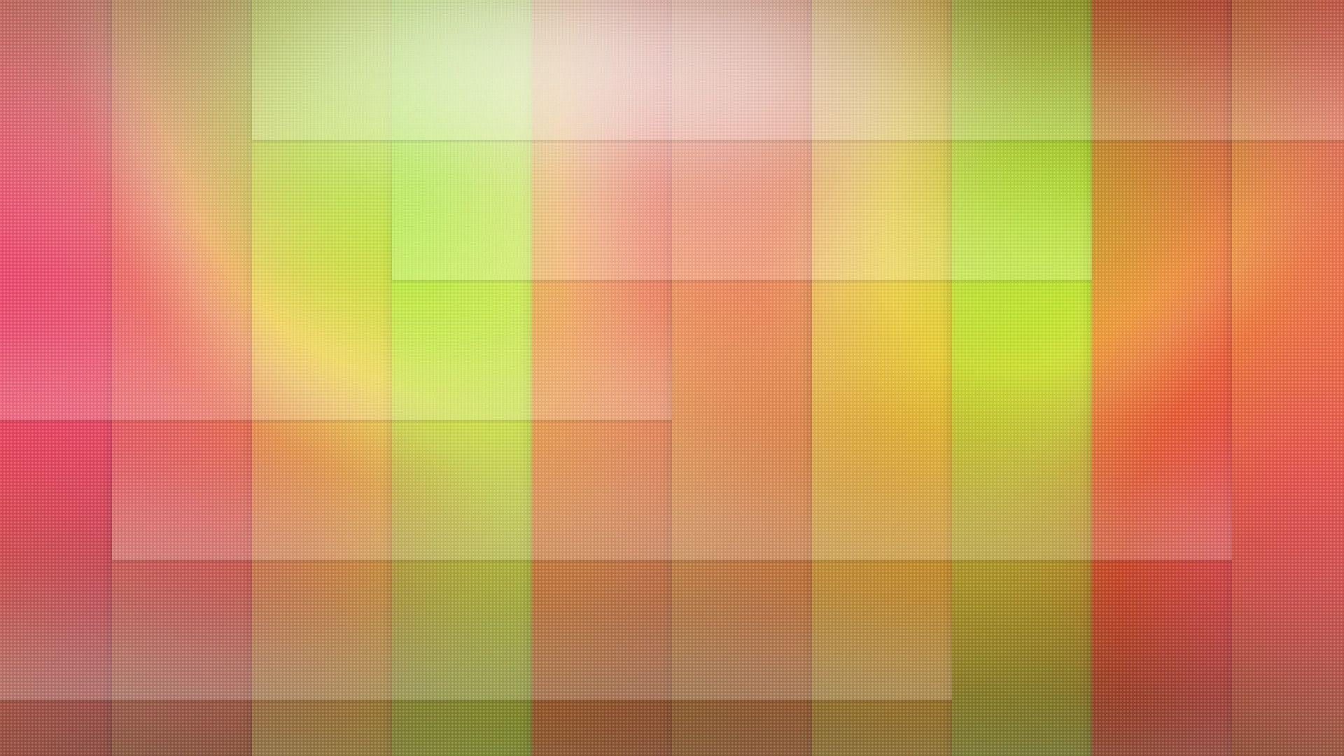 Wallpaper Square, Yellow, Green, Red HD, Picture, Image