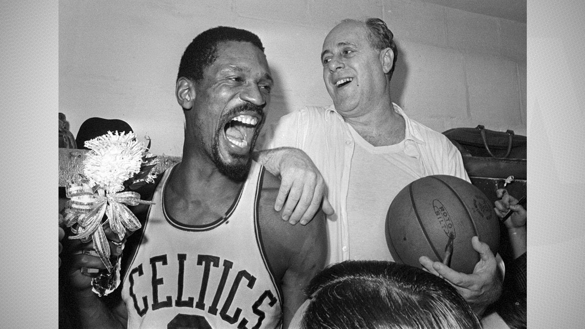 Seven times someone actually almost knocked off Bill Russell's