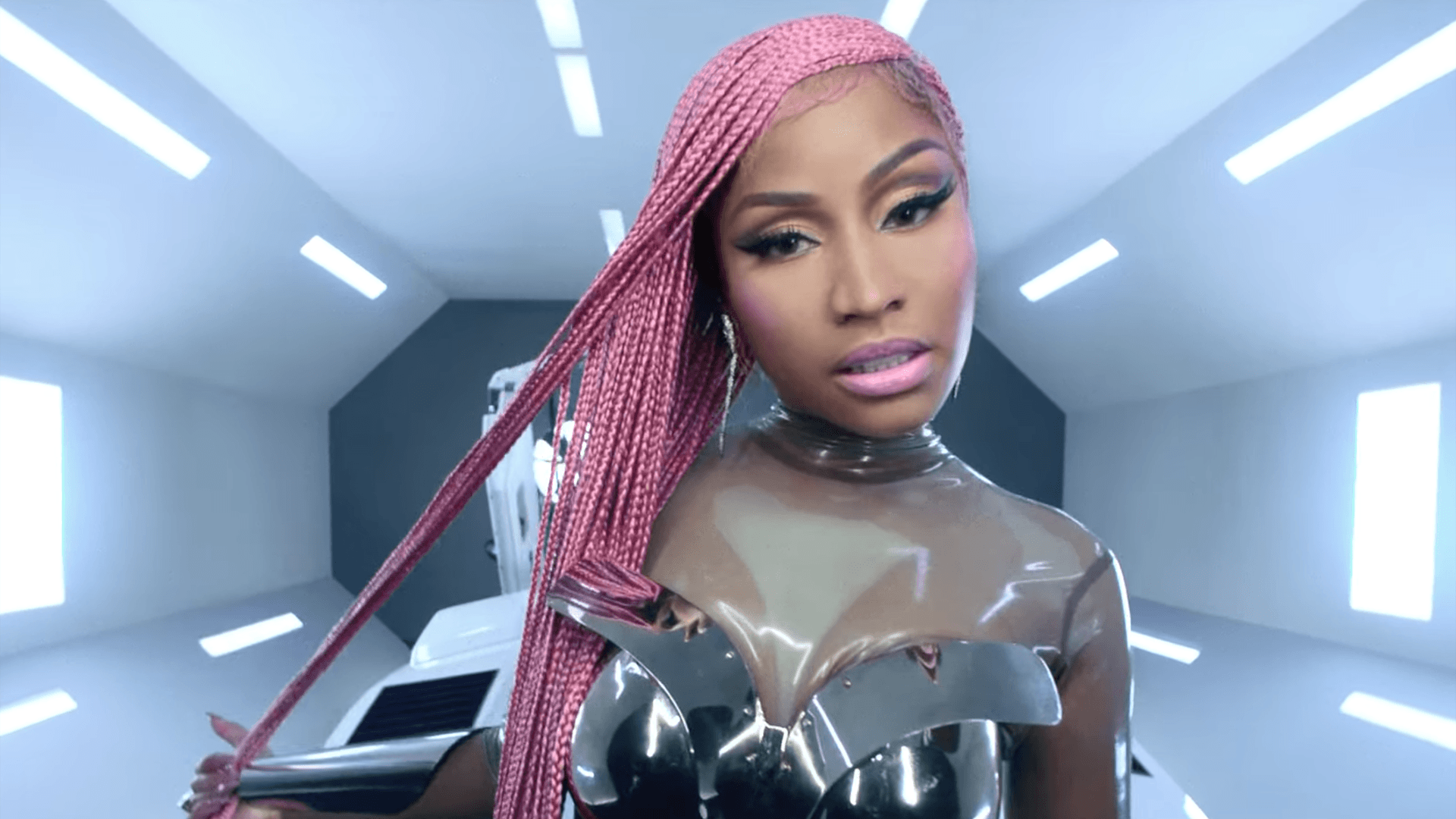 Nicki Minaj and Cardi B Are Futuristic Car Enthusiasts in a New Music Video for MotorSport with Migos