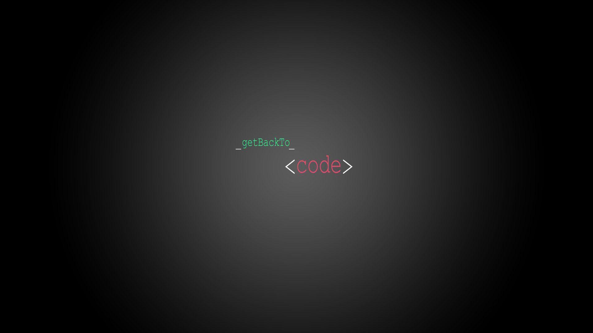 Minimal Dark Coding wallpaper in 360x720 resolution