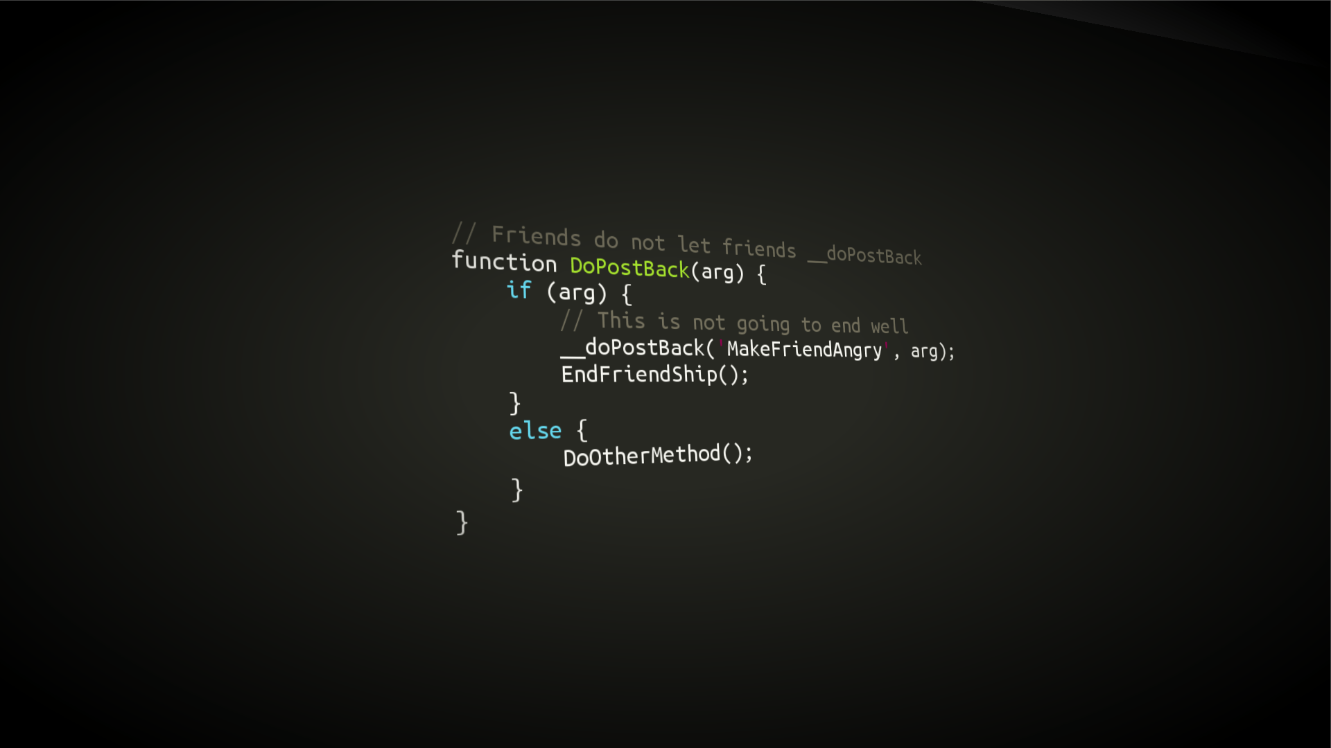 Code Friendship Javascript Programming