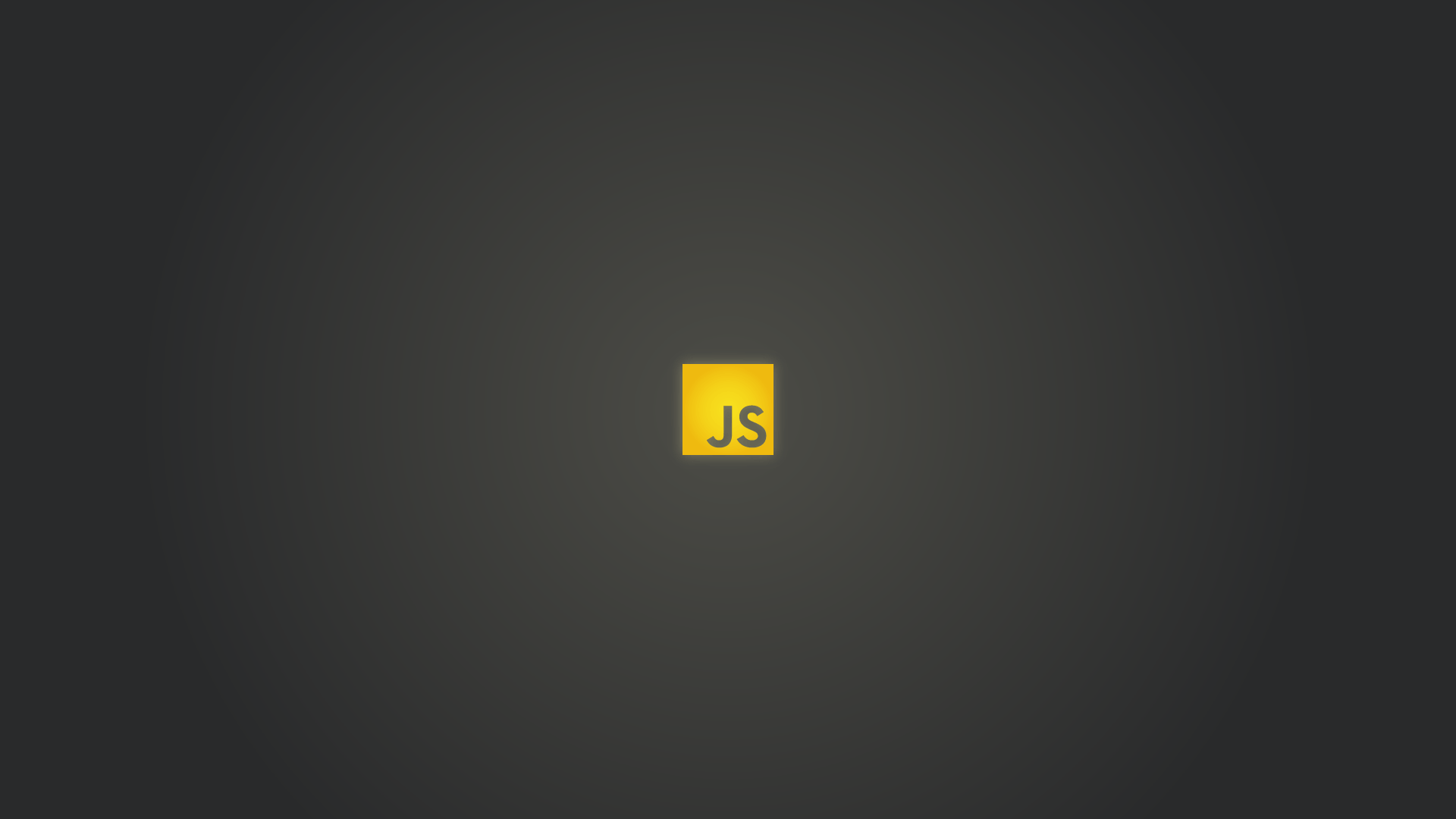 Wallpaper, programmers, JavaScript, minimalism 1920x1080