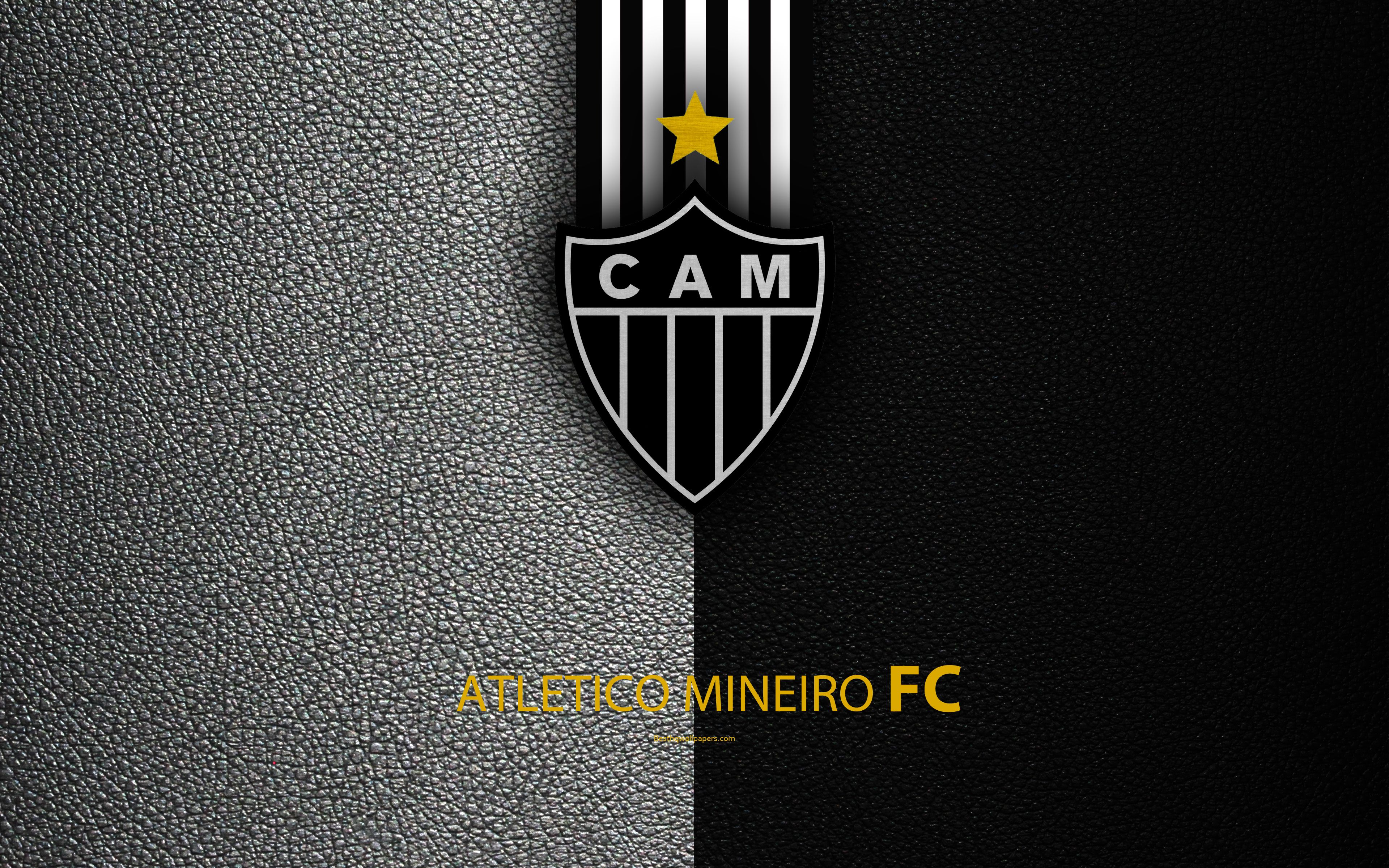 Download wallpaper Atletico Mineiro FC, 4K, Brazilian football