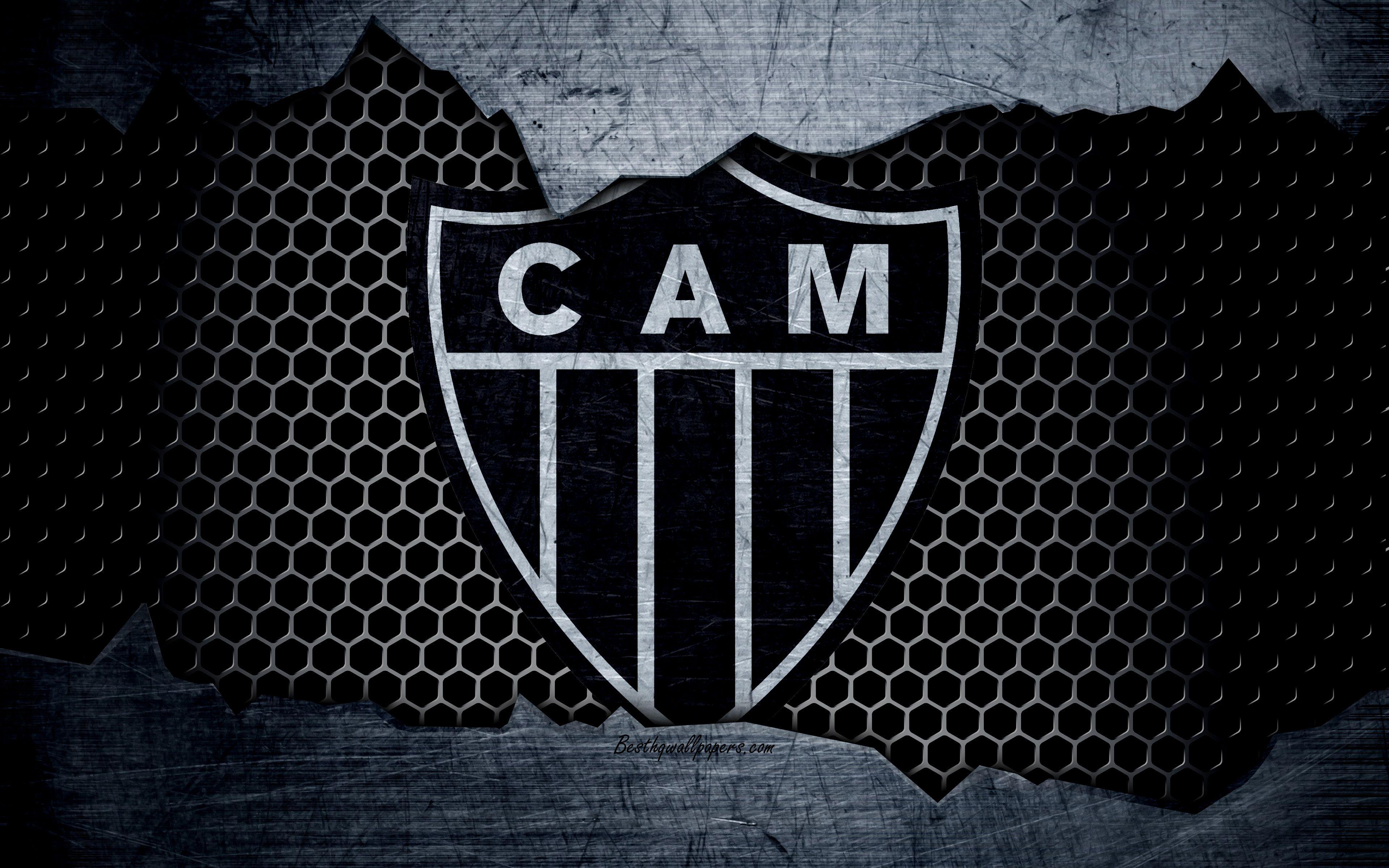 Download wallpaper Atletico Mineiro, 4k, Serie A, logo, grunge