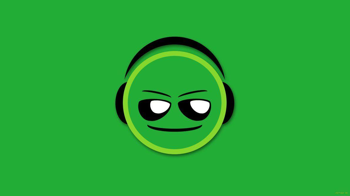 Smiley Headphone Wallpaper 1920x1080