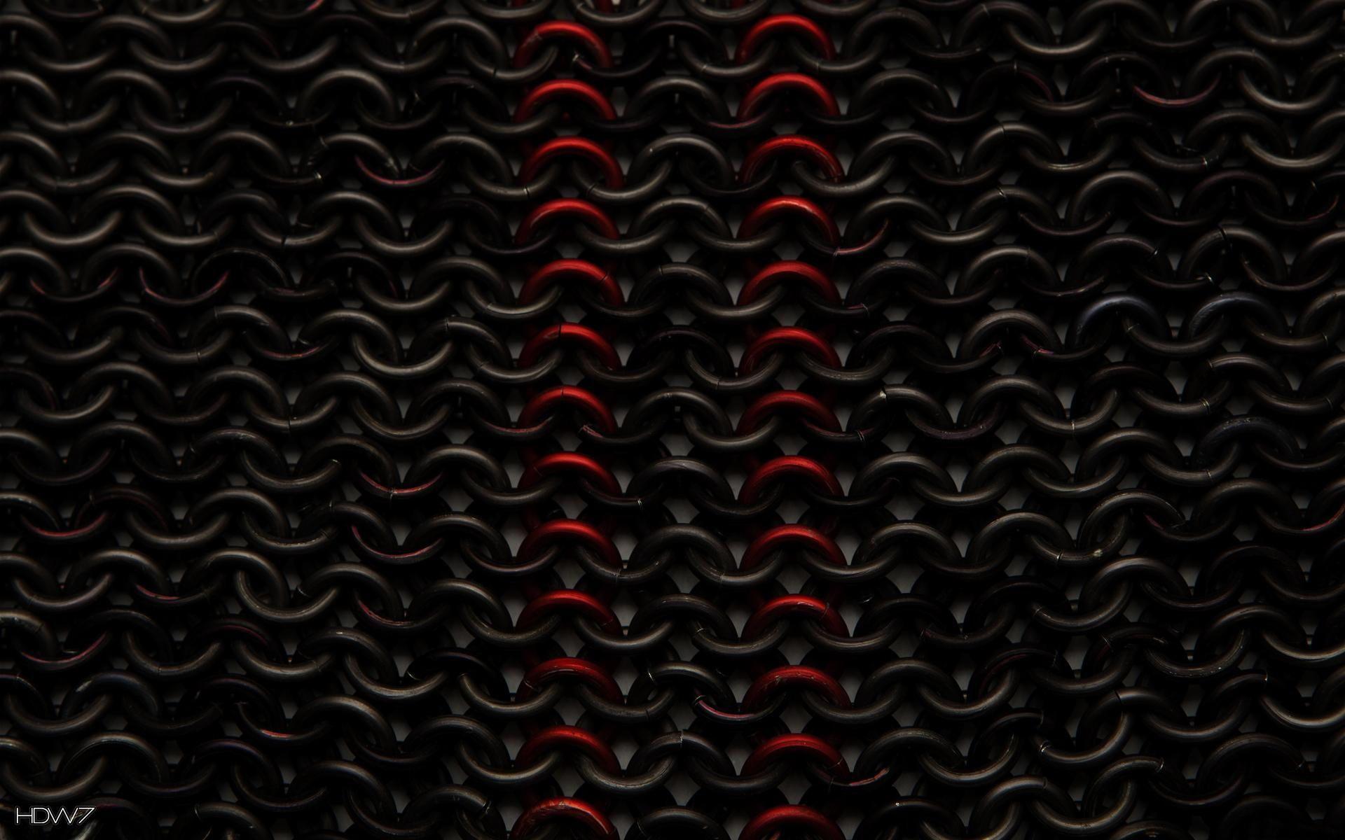 Black Chain Background