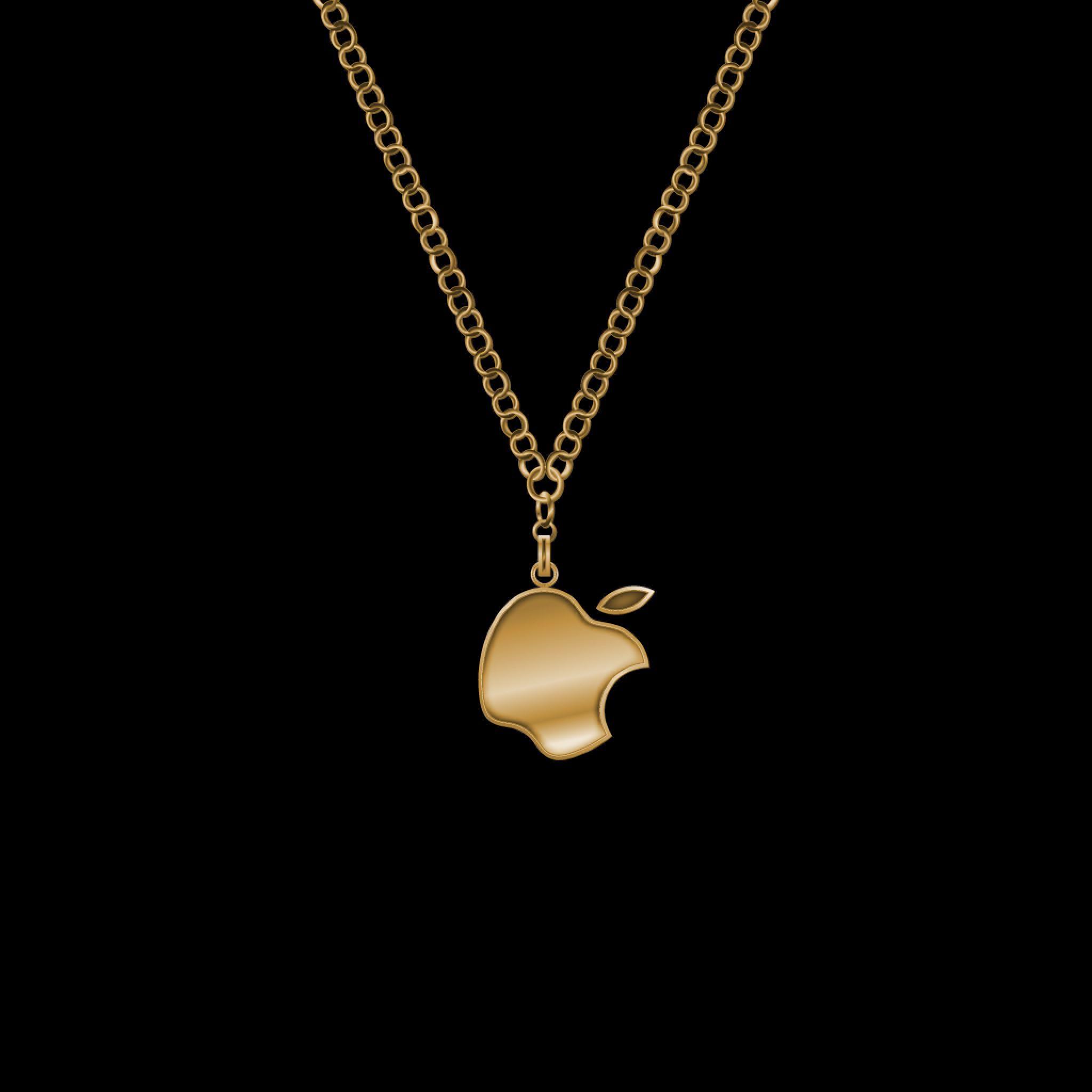 Computers Gold Chain iPhone HD Wallpaper Free