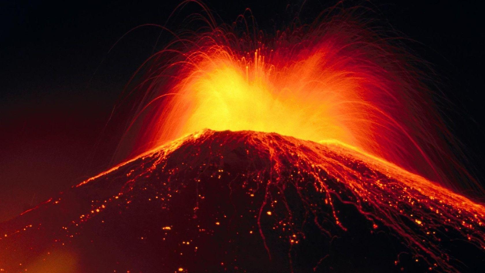 Volcanic Eruption Wallpaper. Beautiful