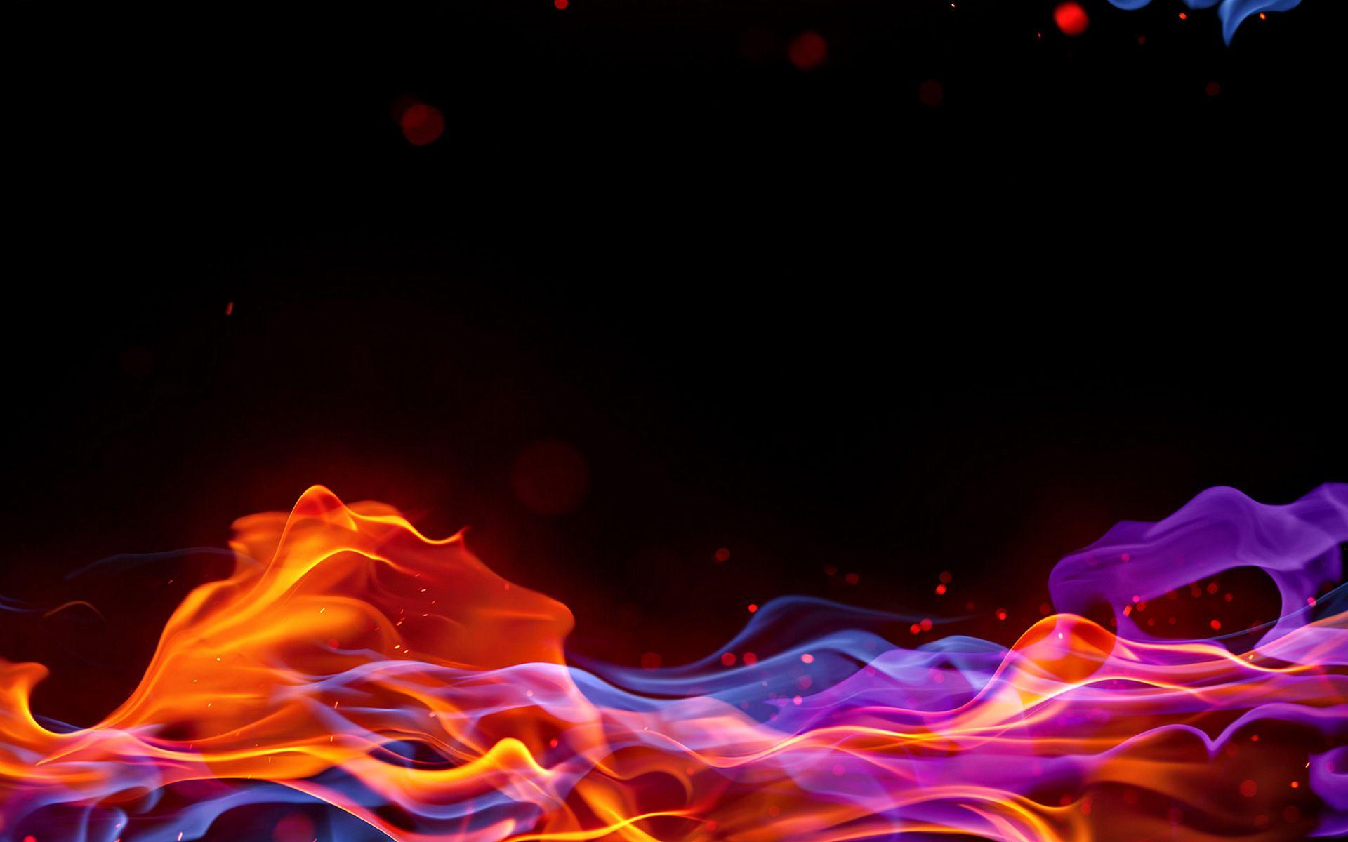 Abstract Colorful Fire Wallpaper 49345 1920x1200 px