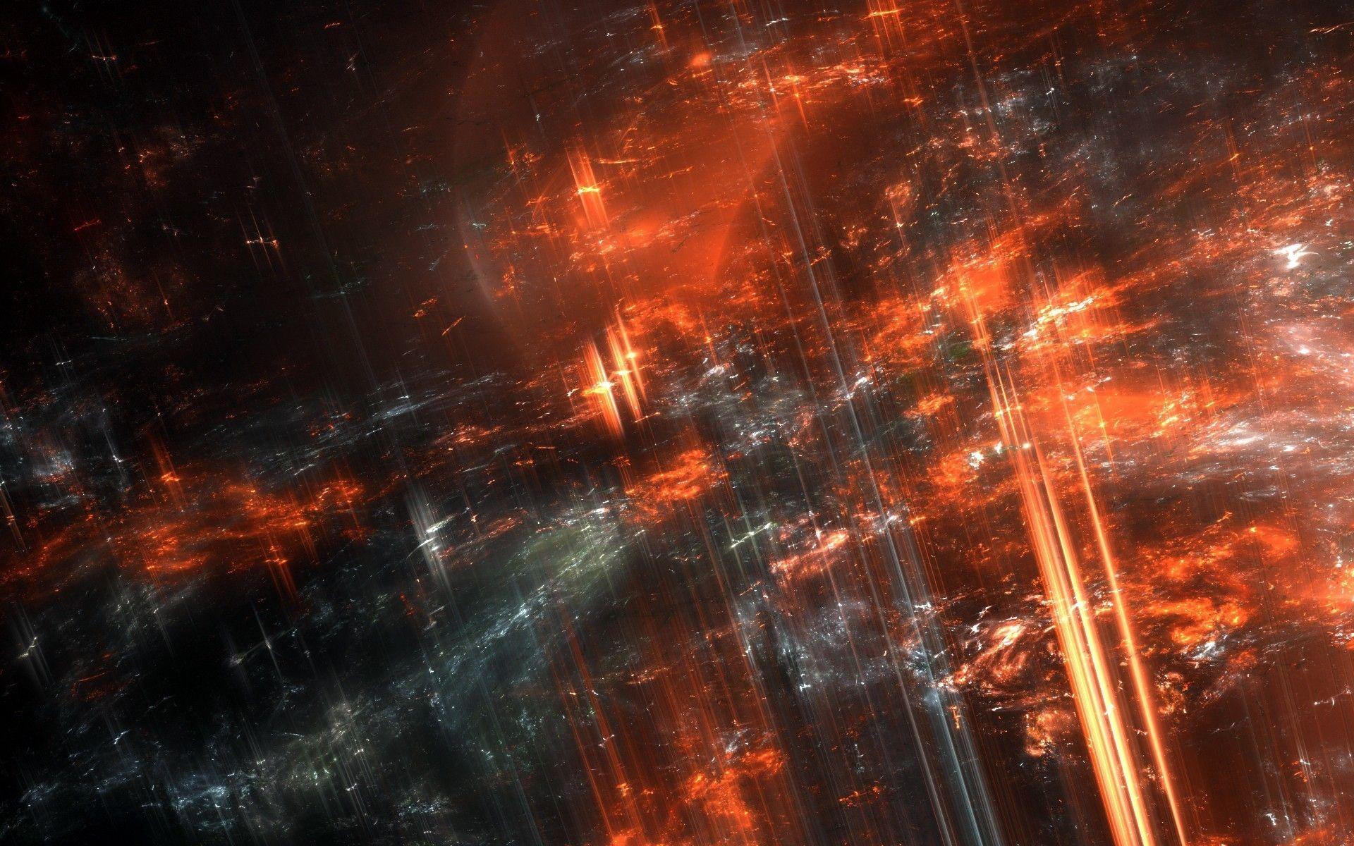 abstract fractal fire dark picture wallpaper HD hd wallpaper