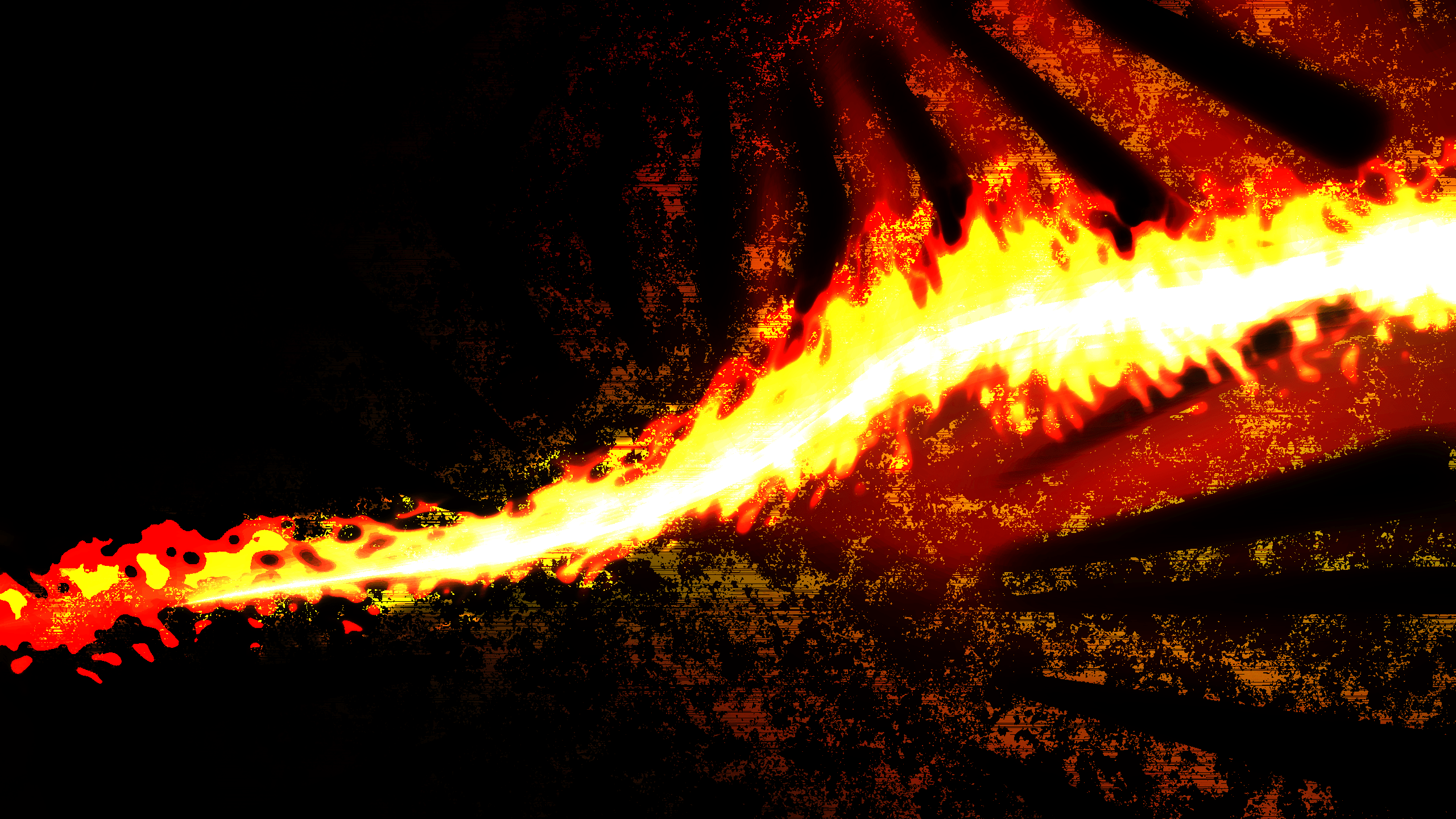 Abstract Fire Wallpaper By Game BeatX14