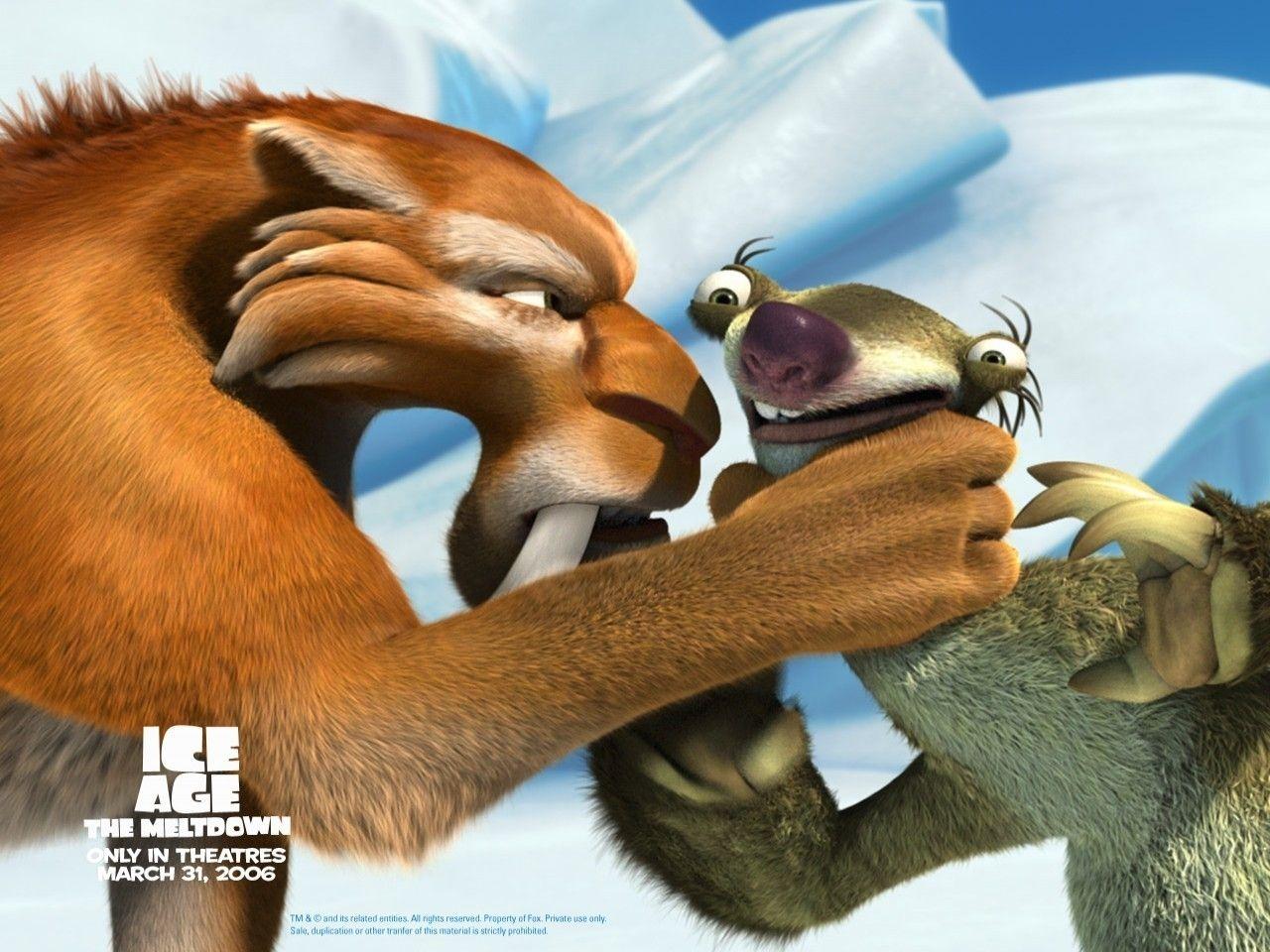 Ice Age 2 the Meltdown HD Wallpaper for iPhone