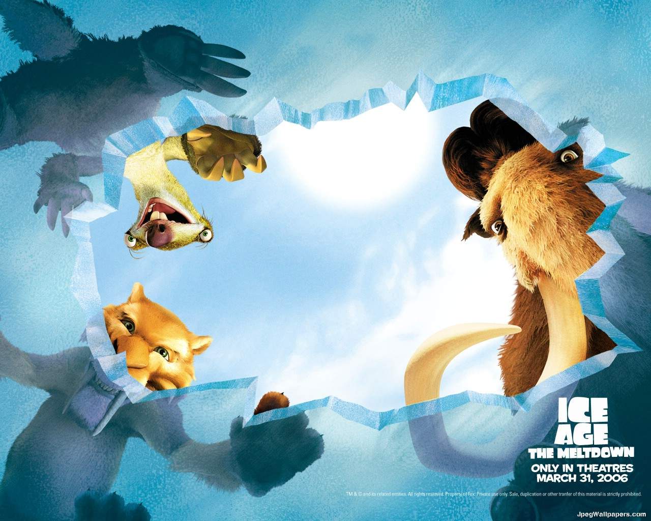 Ice Age 4 Continental Drift HD Wallpaper for HTC One M9
