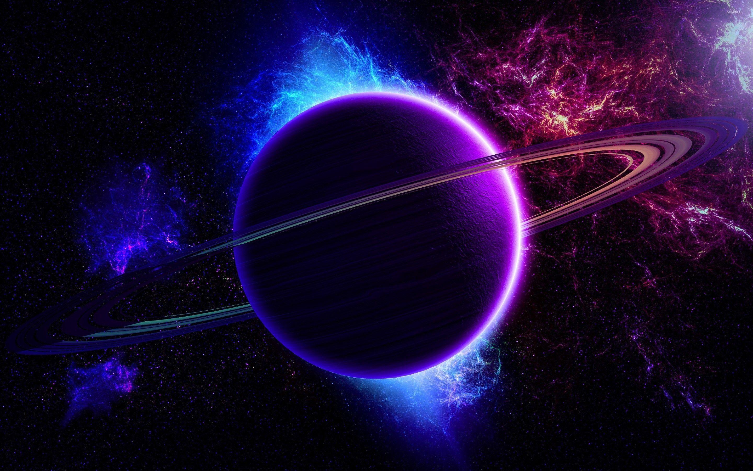 Glowing Purple Planet Wallpapers - Wallpaper Cave