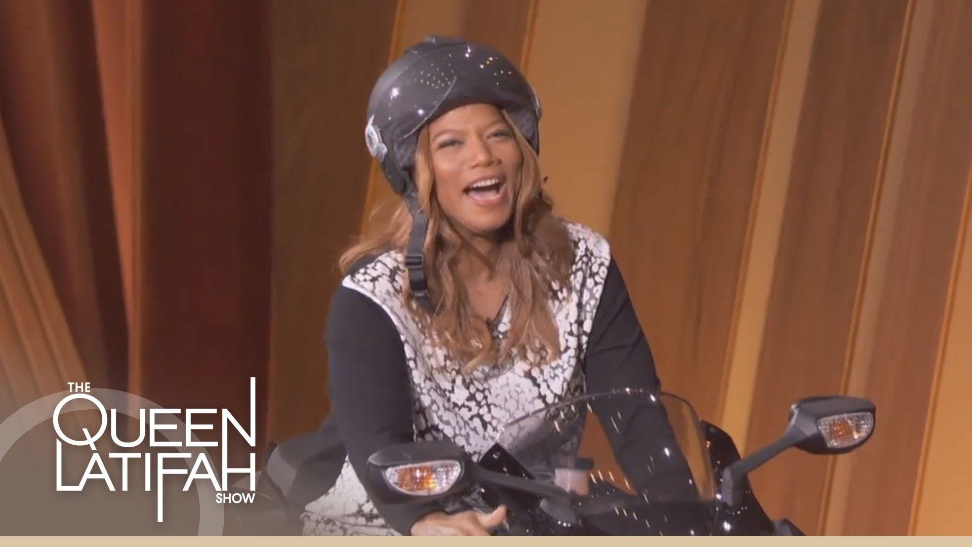 Motorcycle Entrance on The Queen Latifah Show