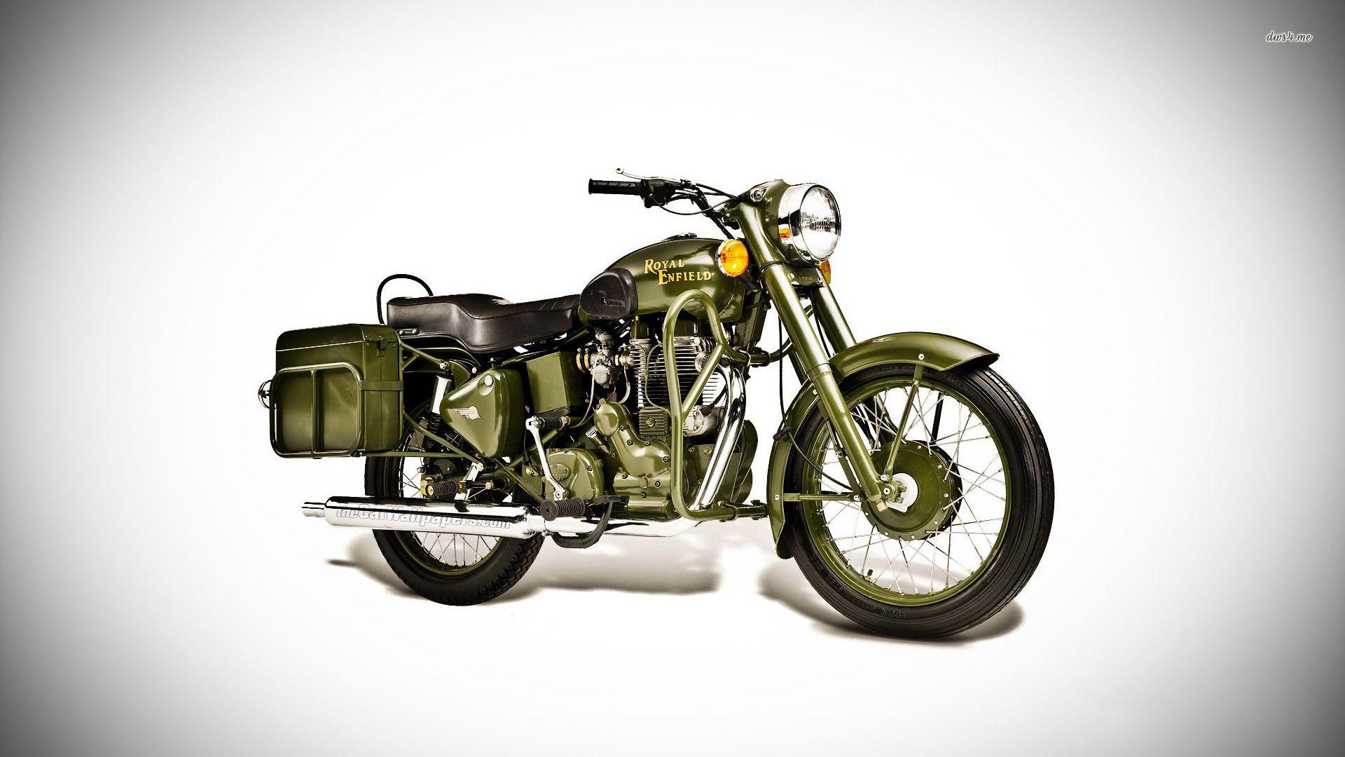 green royal enfield bullet 1920x1080 motorcycle wallpaper