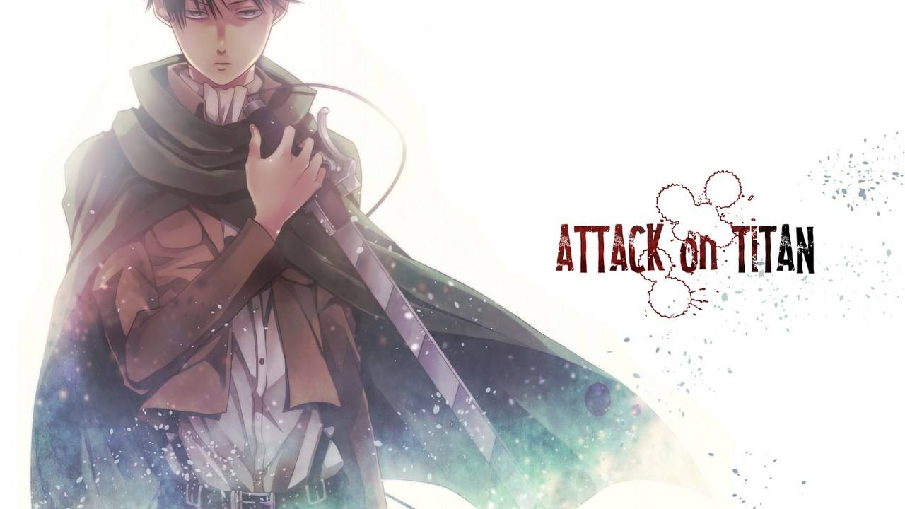 Eren on Titan Wallpaper