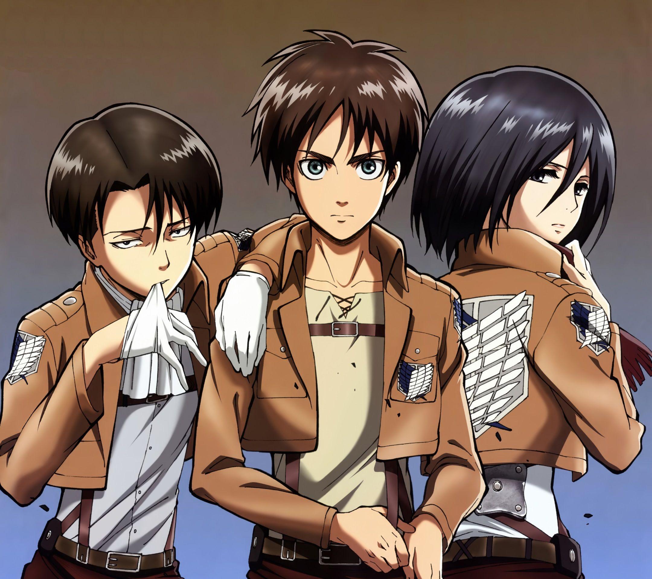 Shingeki no Kyojin (Attack on Titan) iPhone 5 and Android wallpaper