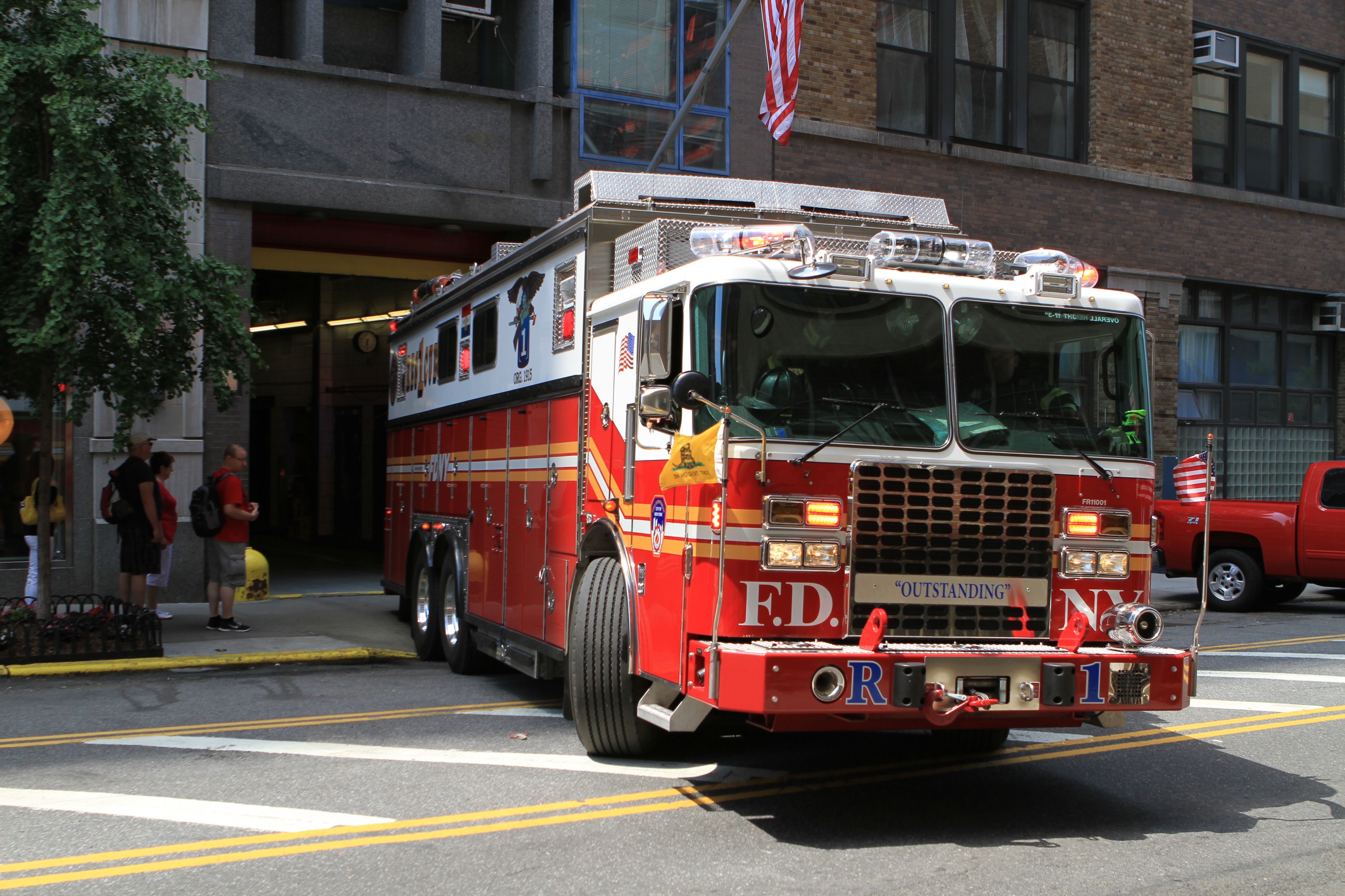 Fire Truck HD Wallpaper and Background Image