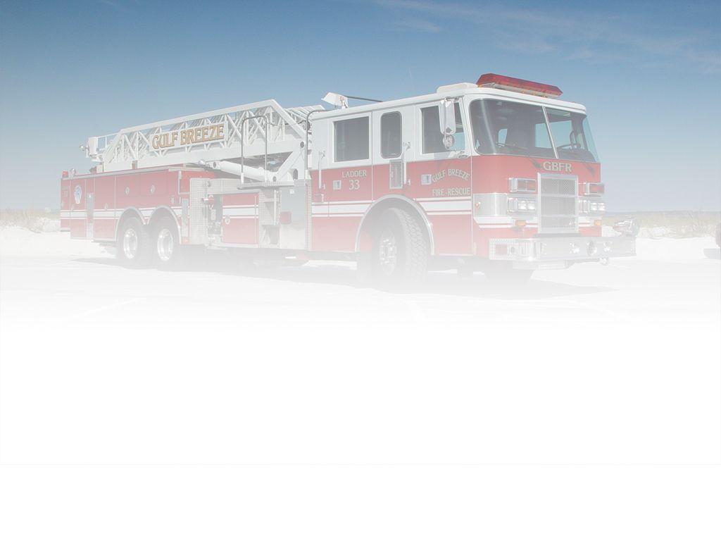 Free Fire Truck Background For PowerPoint