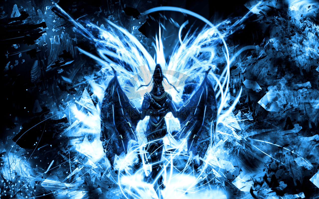 Black And Blue Dragon Wallpapers - Wallpaper Cave