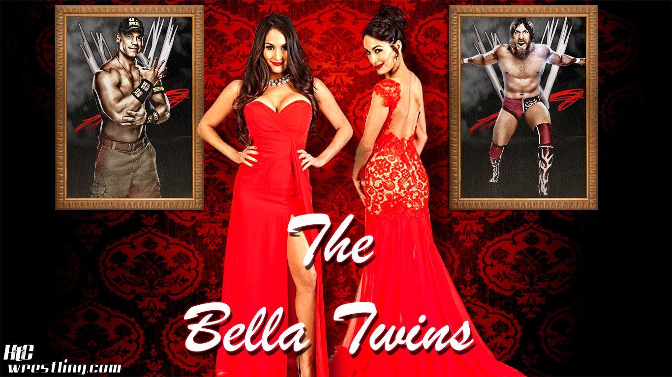 Wallpaper Of The Week: The Bella Twins “Red Carpet” Wallpaper