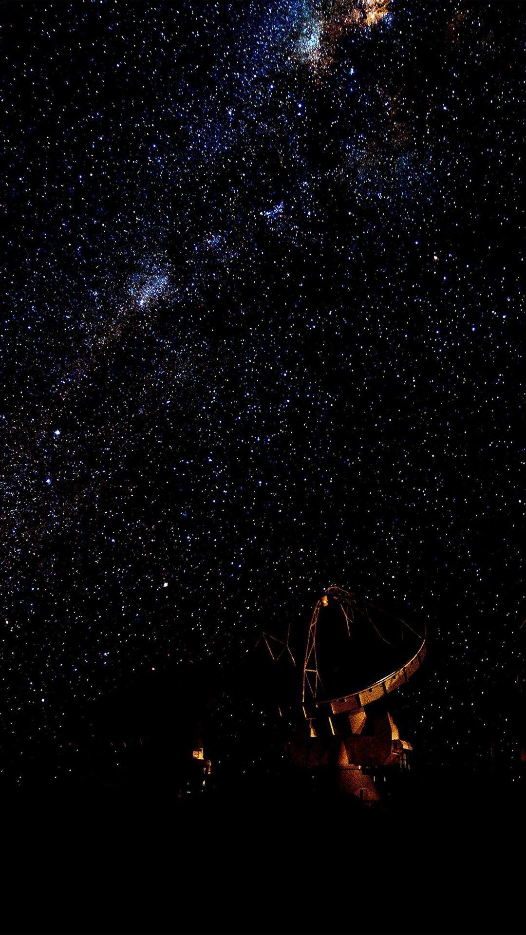 Space Dark Star Nature Black Sky #iPhone #wallpaper. iPhone 8