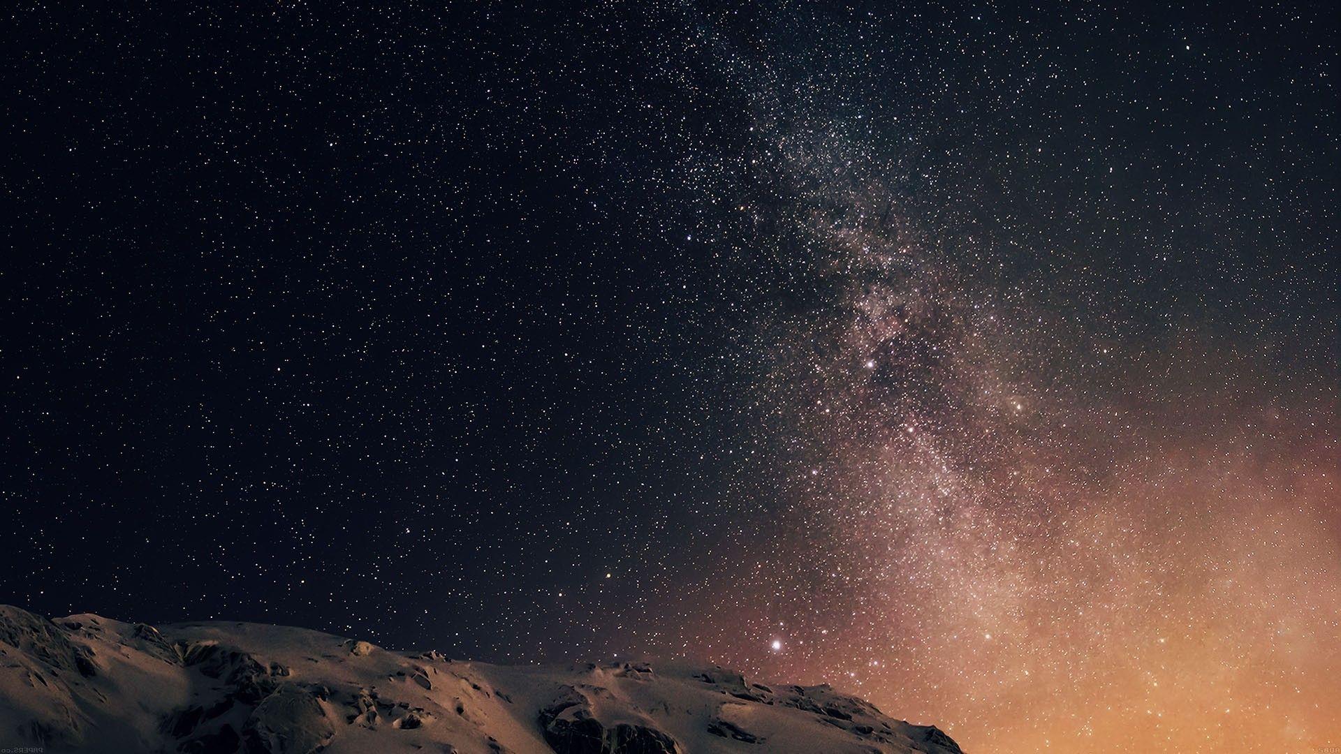 stars, Space, Galaxy, Planetes, Dark Wallpaper HD / Desktop