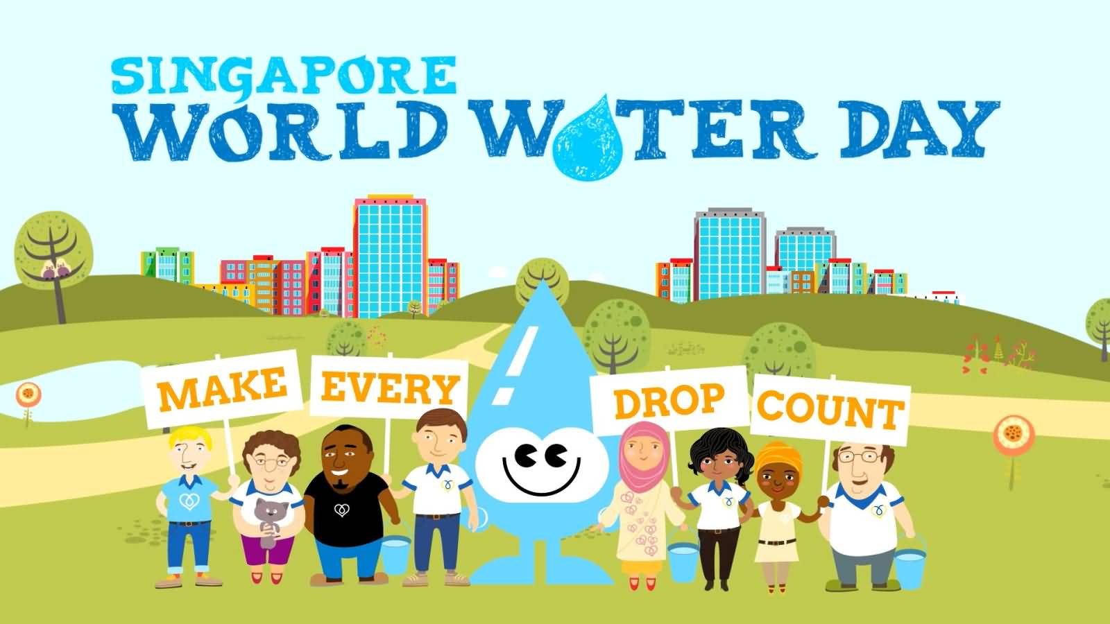 Most Beautiful World Water Day Wish Picture And Photo
