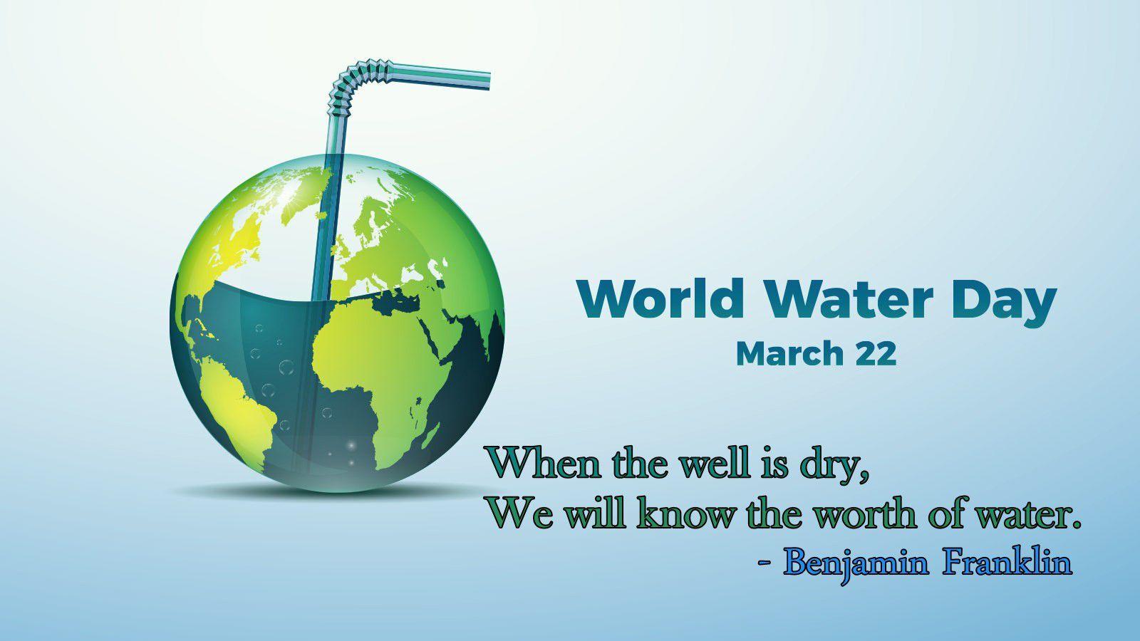 World Water Day Wallpaper Desktop Background