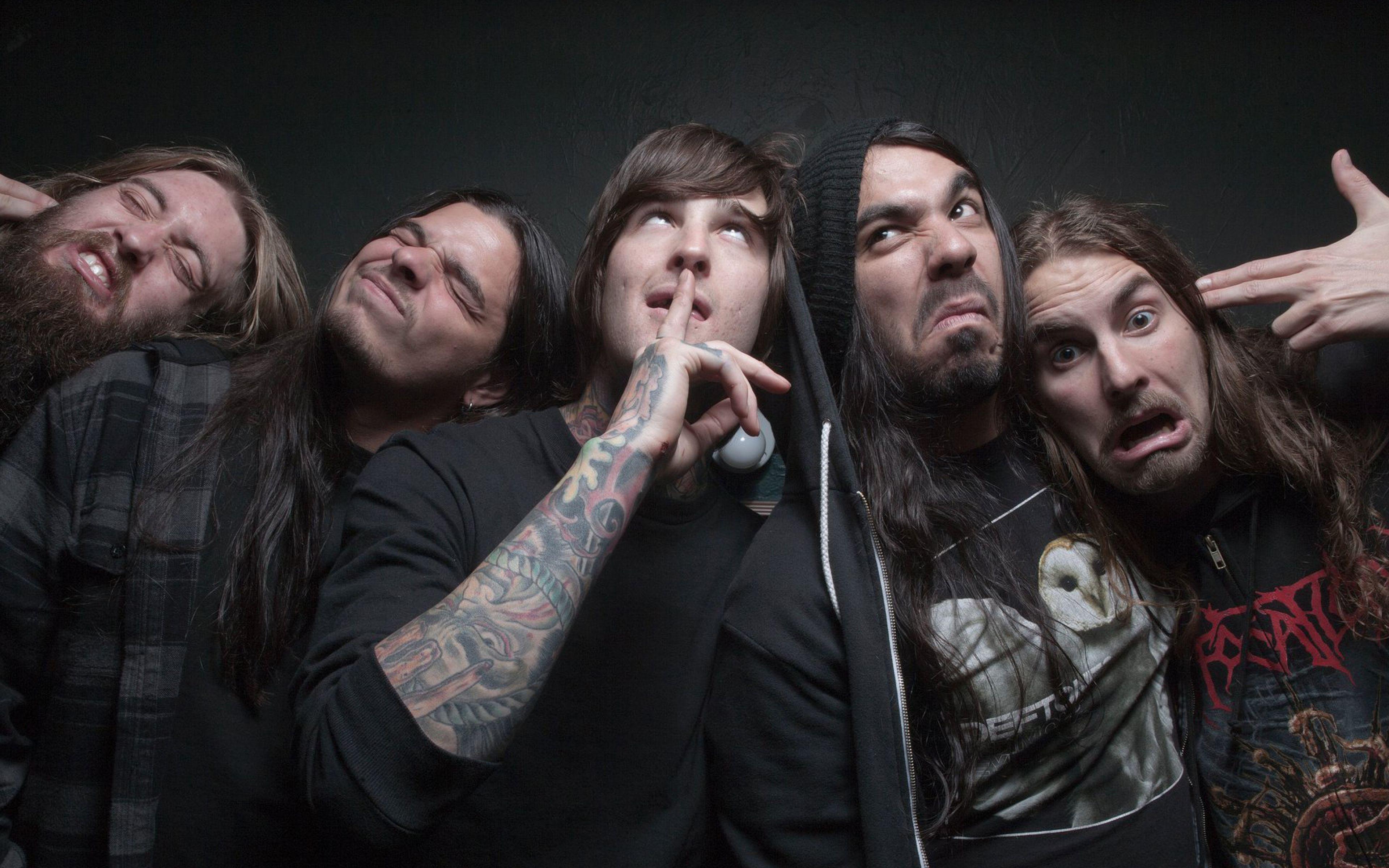 Download Wallpaper 3840x2400 Suicide silence, Deathcore, Mark