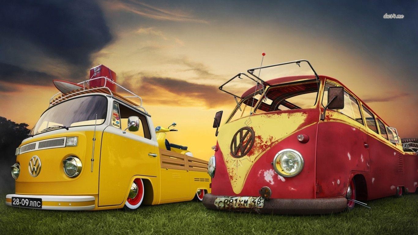 Volkswagen Bus Wallpaper. VW Cool