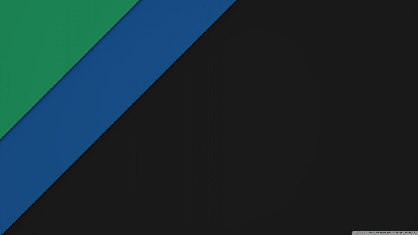 4K Material Dark Green and Blue ❤ 4K HD Desktop Wallpaper