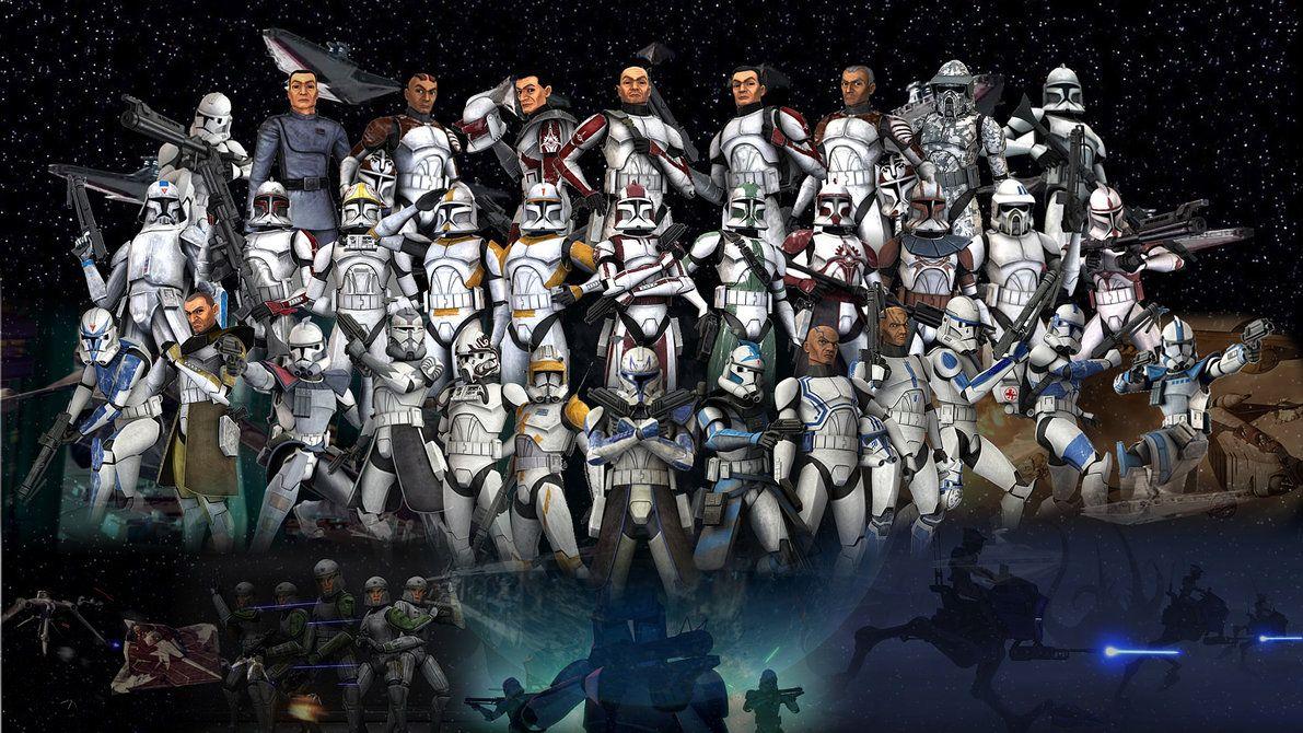 Clone Troopers Wallpaper