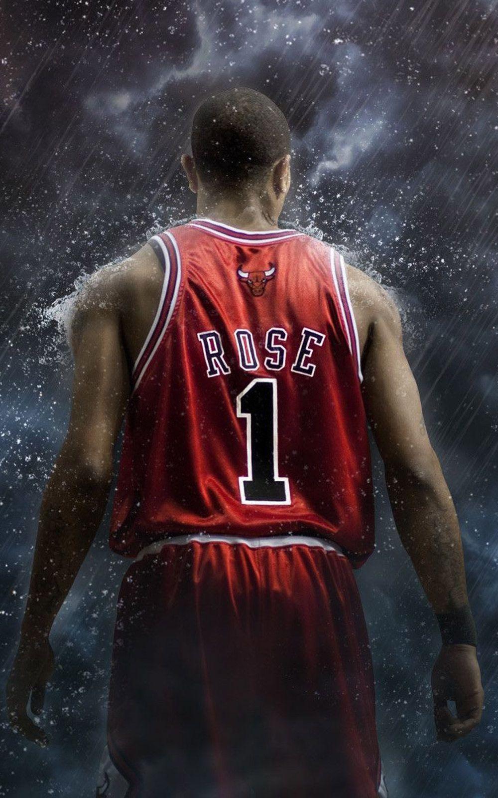 Derrick Rose iPhone Wallpaper by KobeWanKenobi on DeviantArt