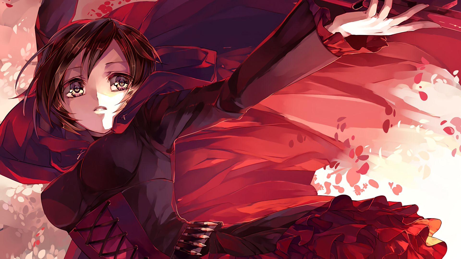 Anime RWBY Ruby Rose Wallpaper. Rwby, Anime, Rwby wallpaper