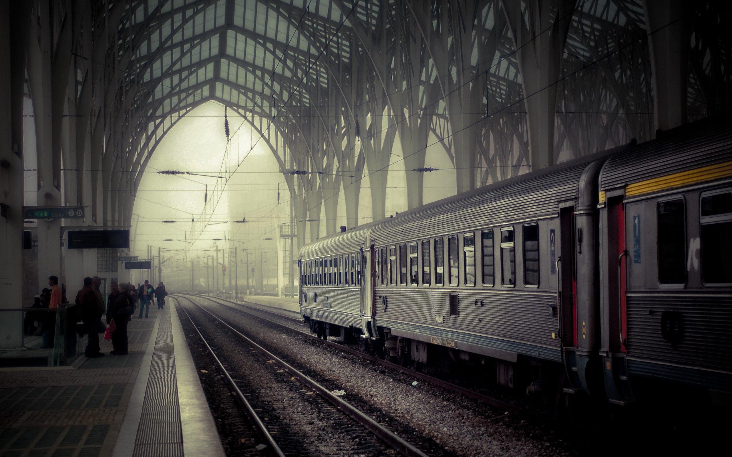 Download Train Station Wallpaper Background 49177 2560x1600 px High