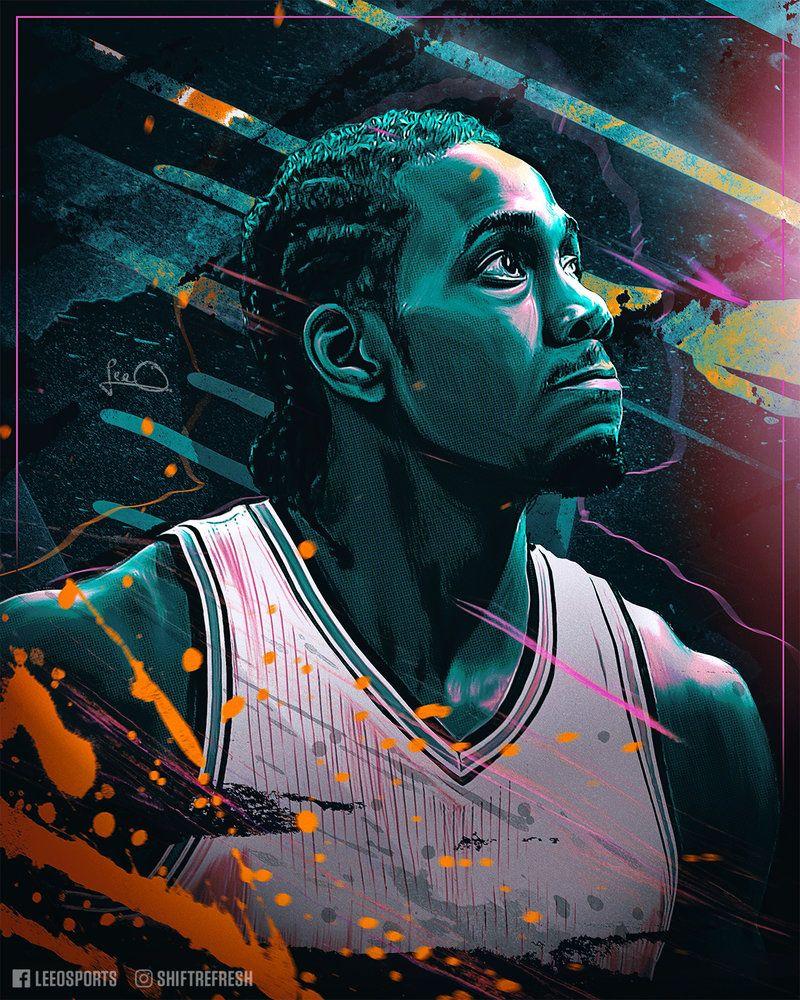 Kawhi Leonard NBA Poster / Wallpaper