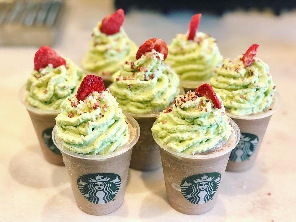 Starbucks Christmas Tree Frappuccino Picture