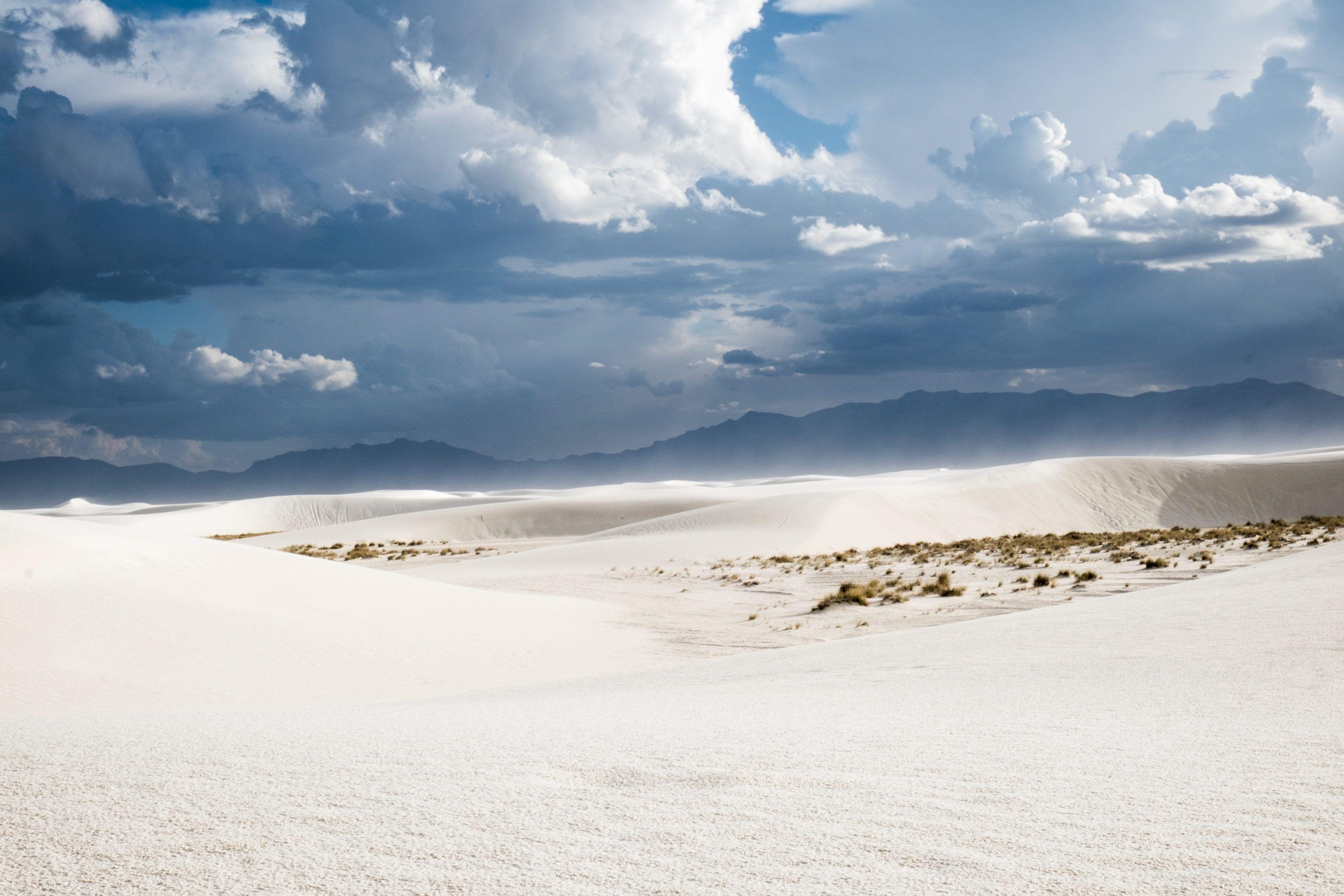 white sands national monument, new mexico, land of enchantment