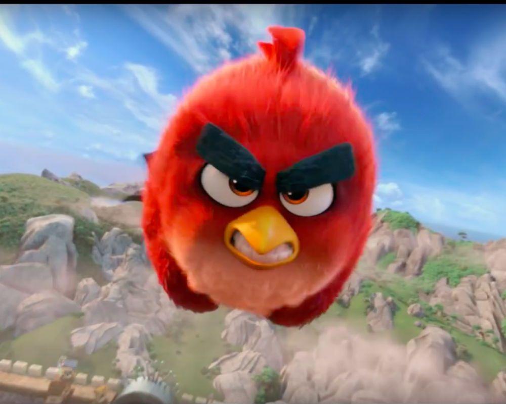 Angry Birds Red Background Wallpaper 26050