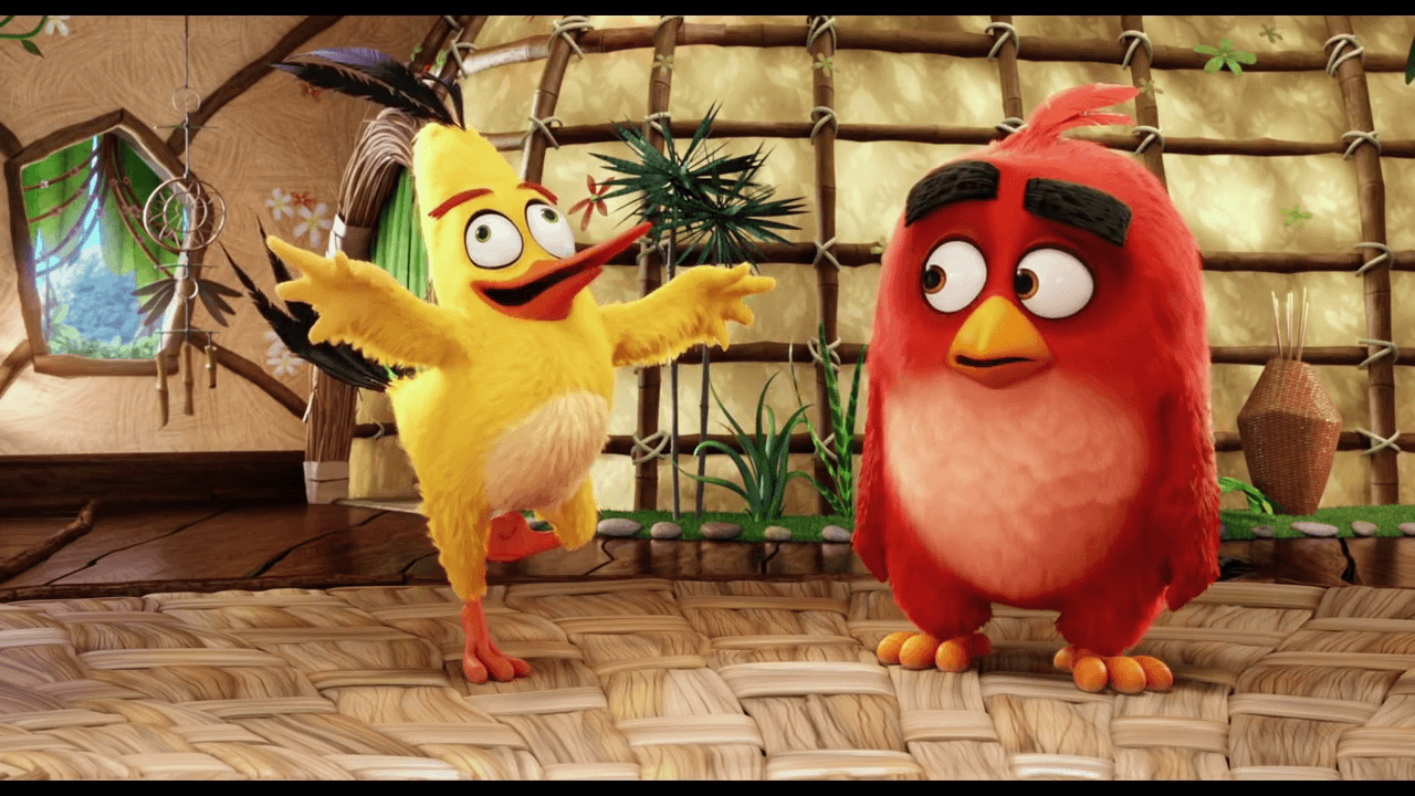 Chuck and Red from the Angry Birds Movie. DIY dolls from kids
