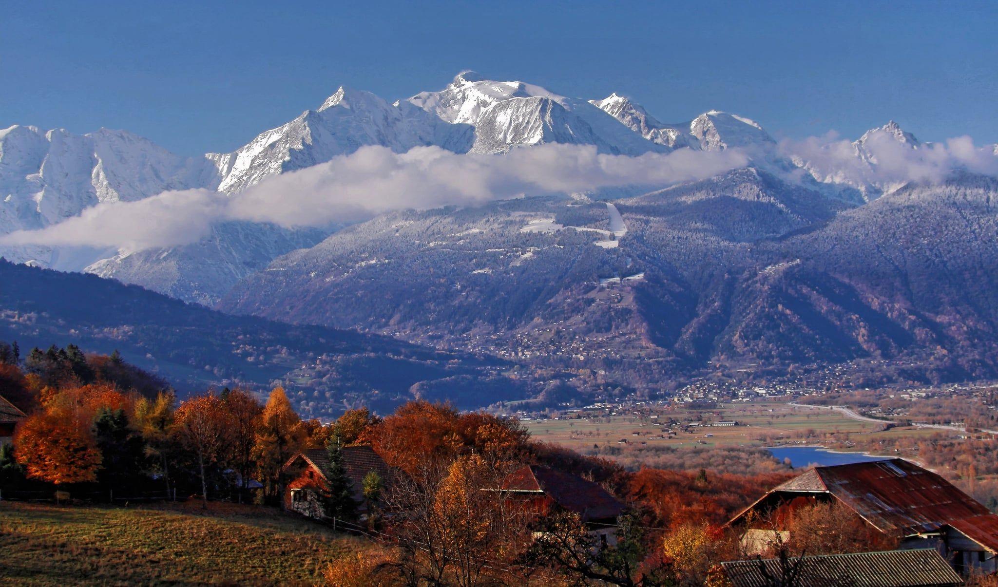 Mont Blanc mountain wallpaper