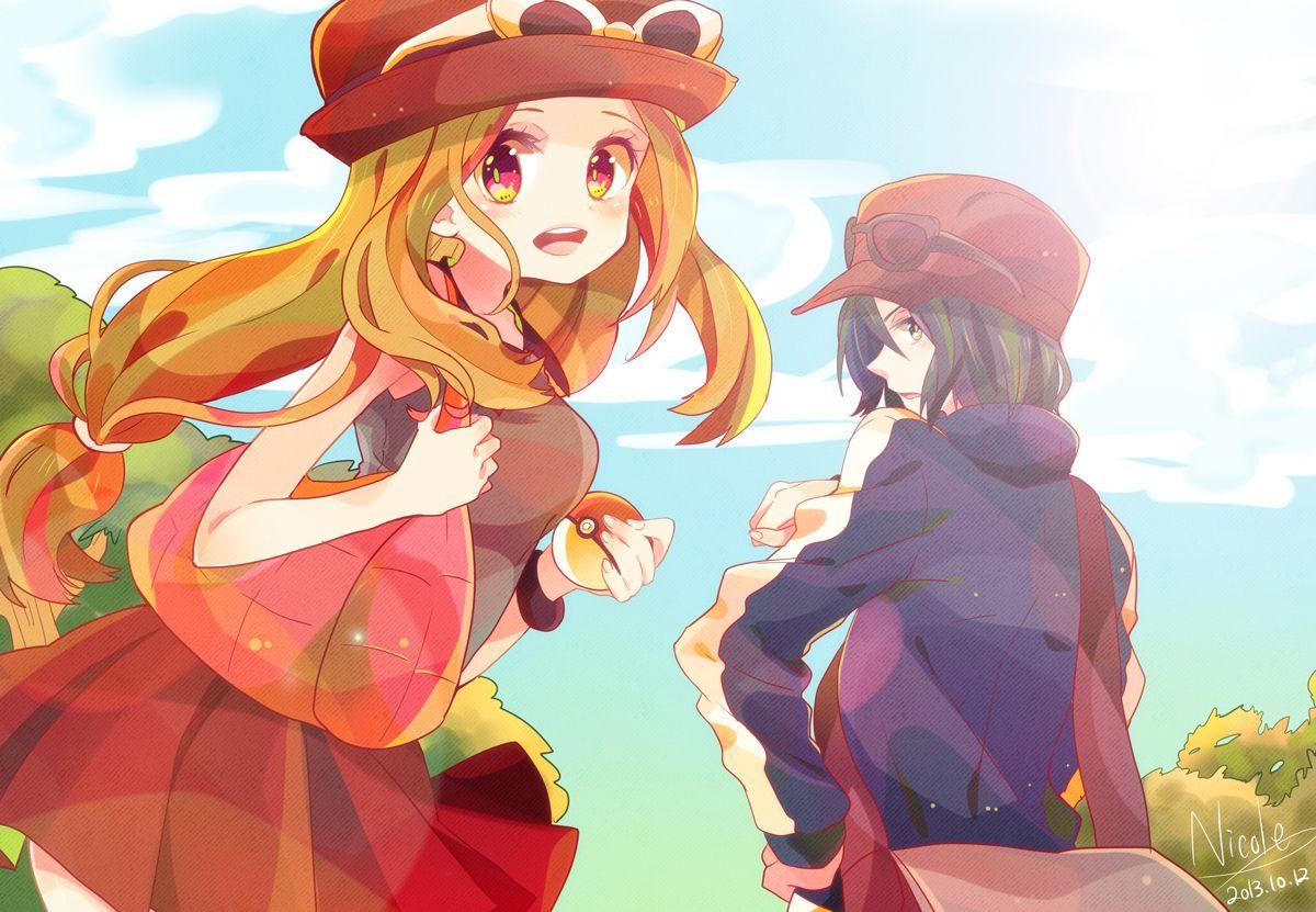 pokemon x / y, serena, calem. Pokemon. Pokémon