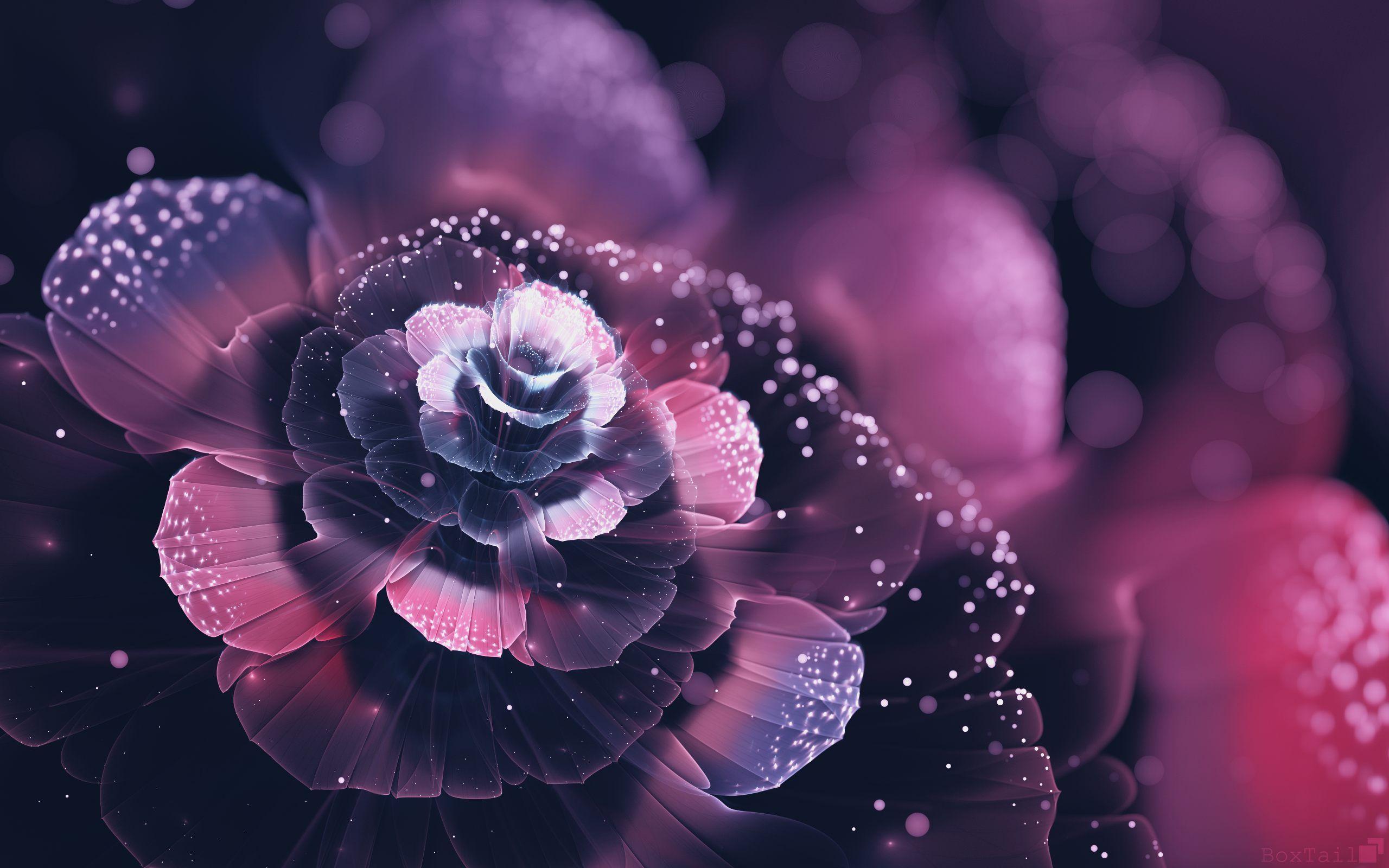 abstract flower wallpaper