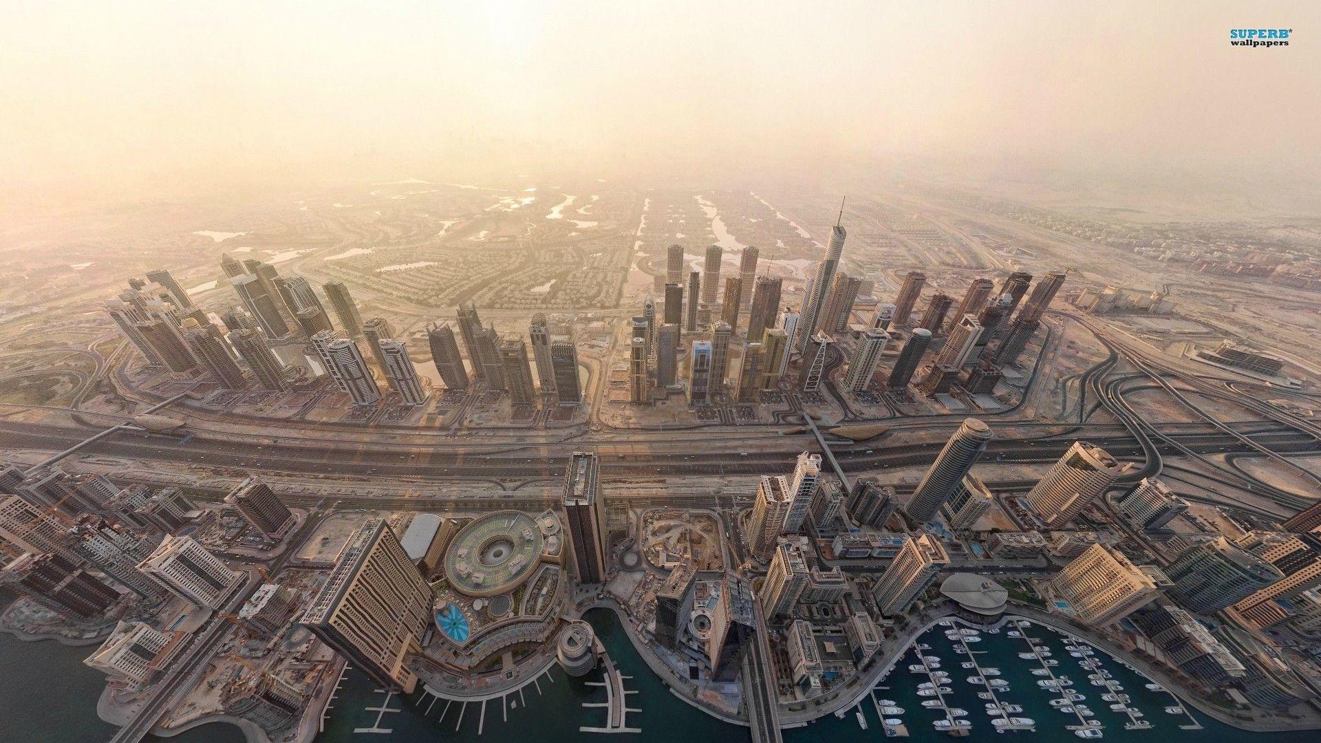 Urban development in Dubai wallpaper and image