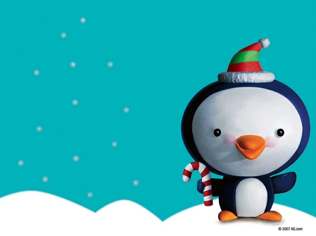 baby christmas clipart. Christmas penguin wallpaper children