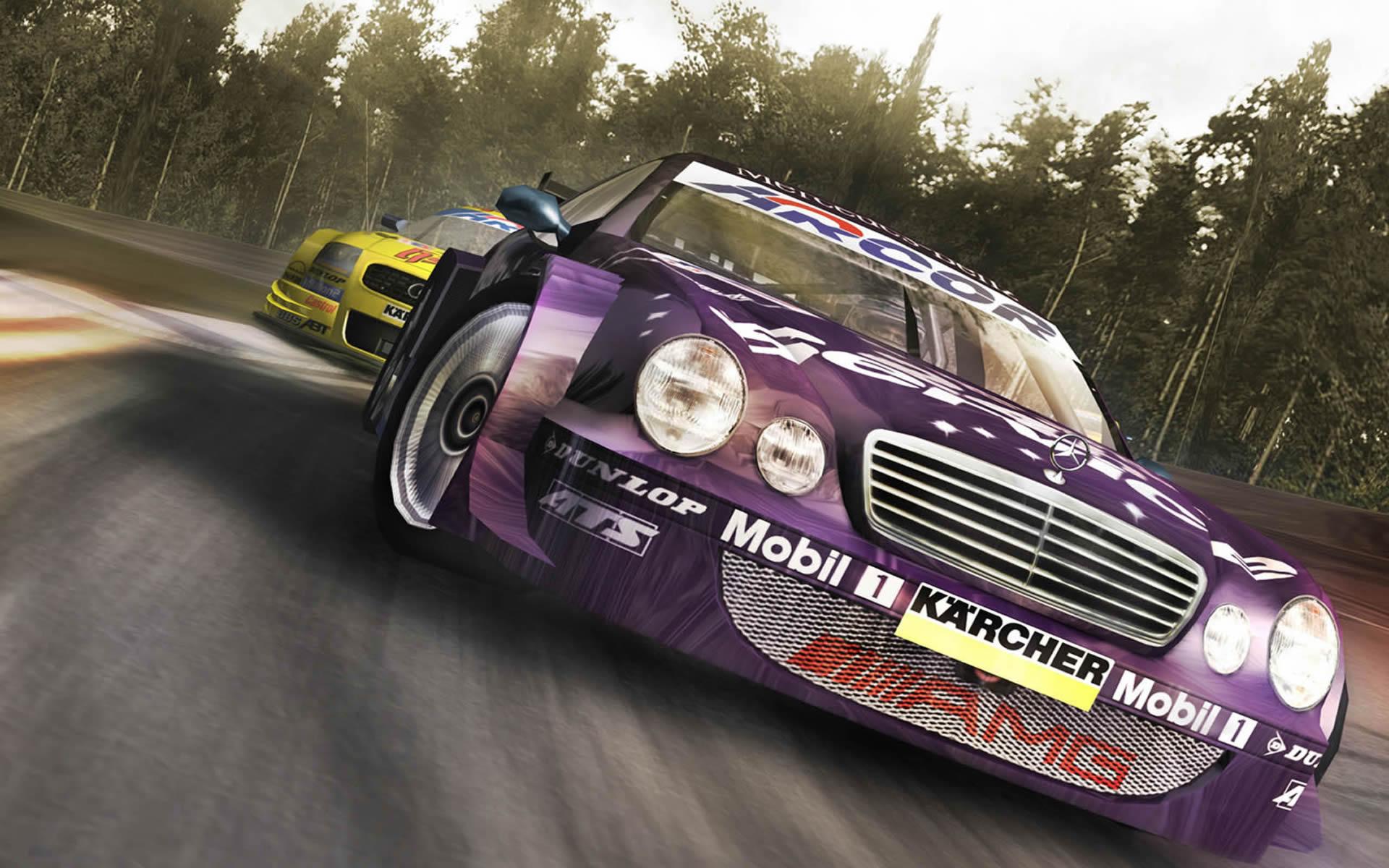 Mercedes Touring Car Race Driver Wallpaper